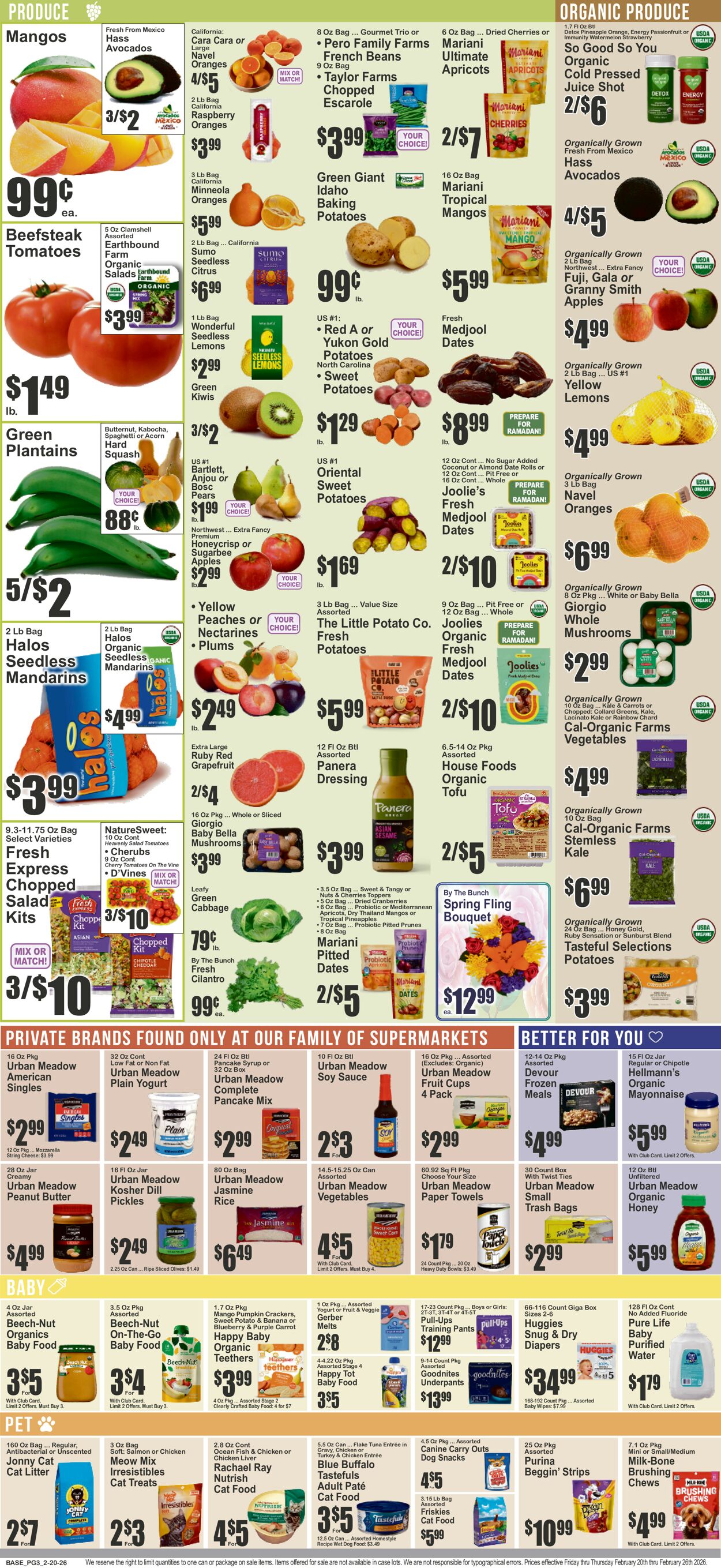 Catalogue Key Food from 02/20/2026