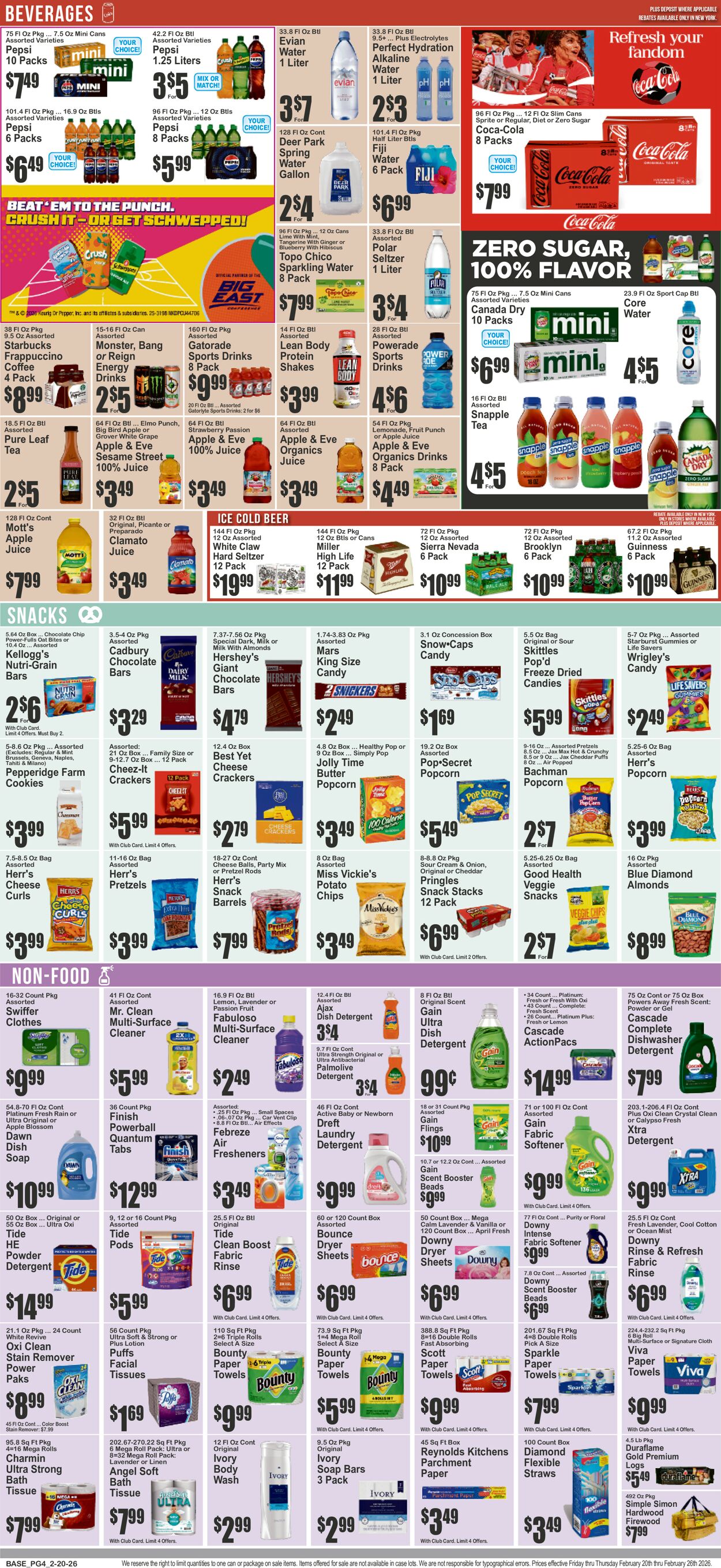 Catalogue Key Food from 02/20/2026