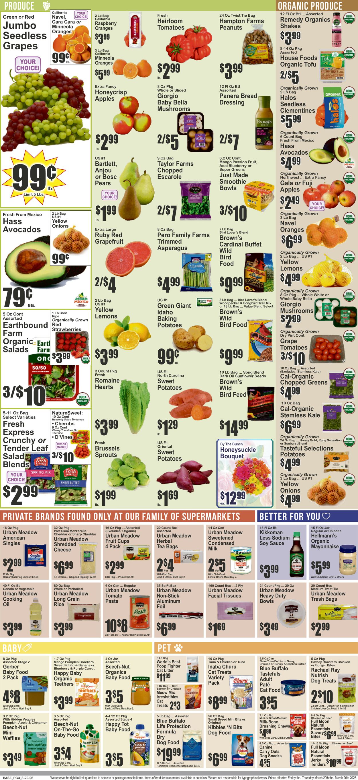 Catalogue Key Food from 03/20/2026