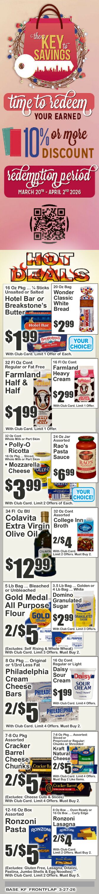 Catalogue Key Food from 03/27/2026