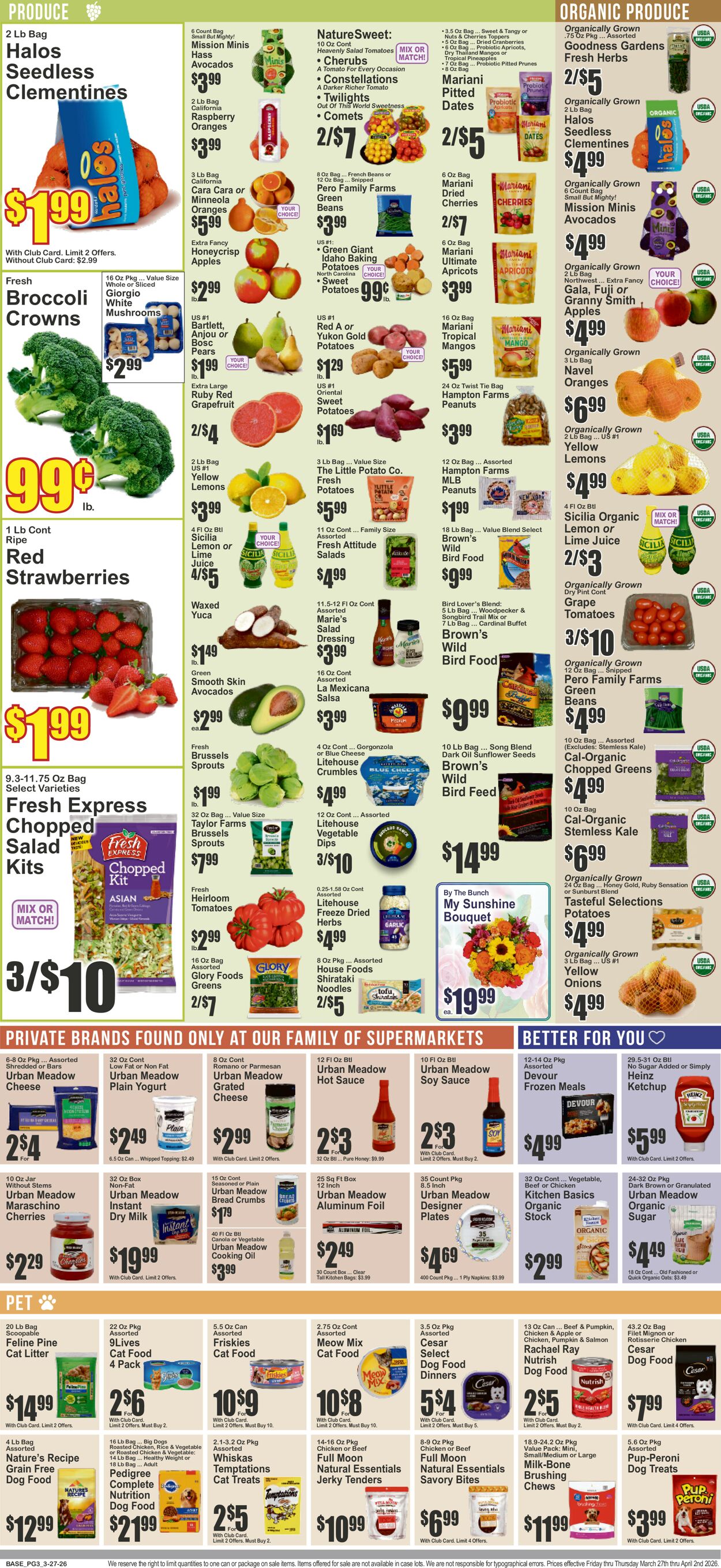 Catalogue Key Food from 03/27/2026