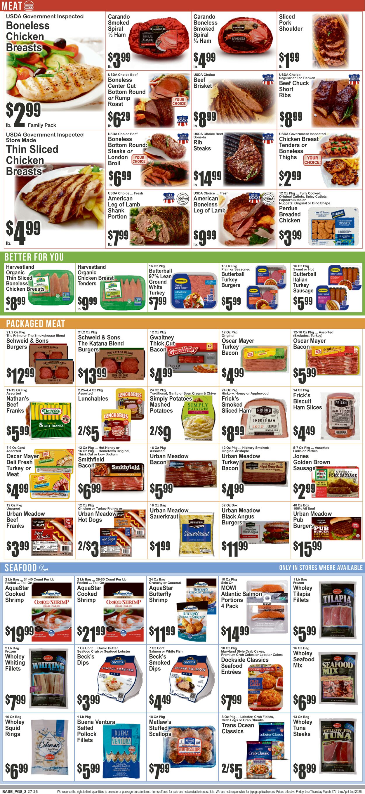 Catalogue Key Food from 03/27/2026