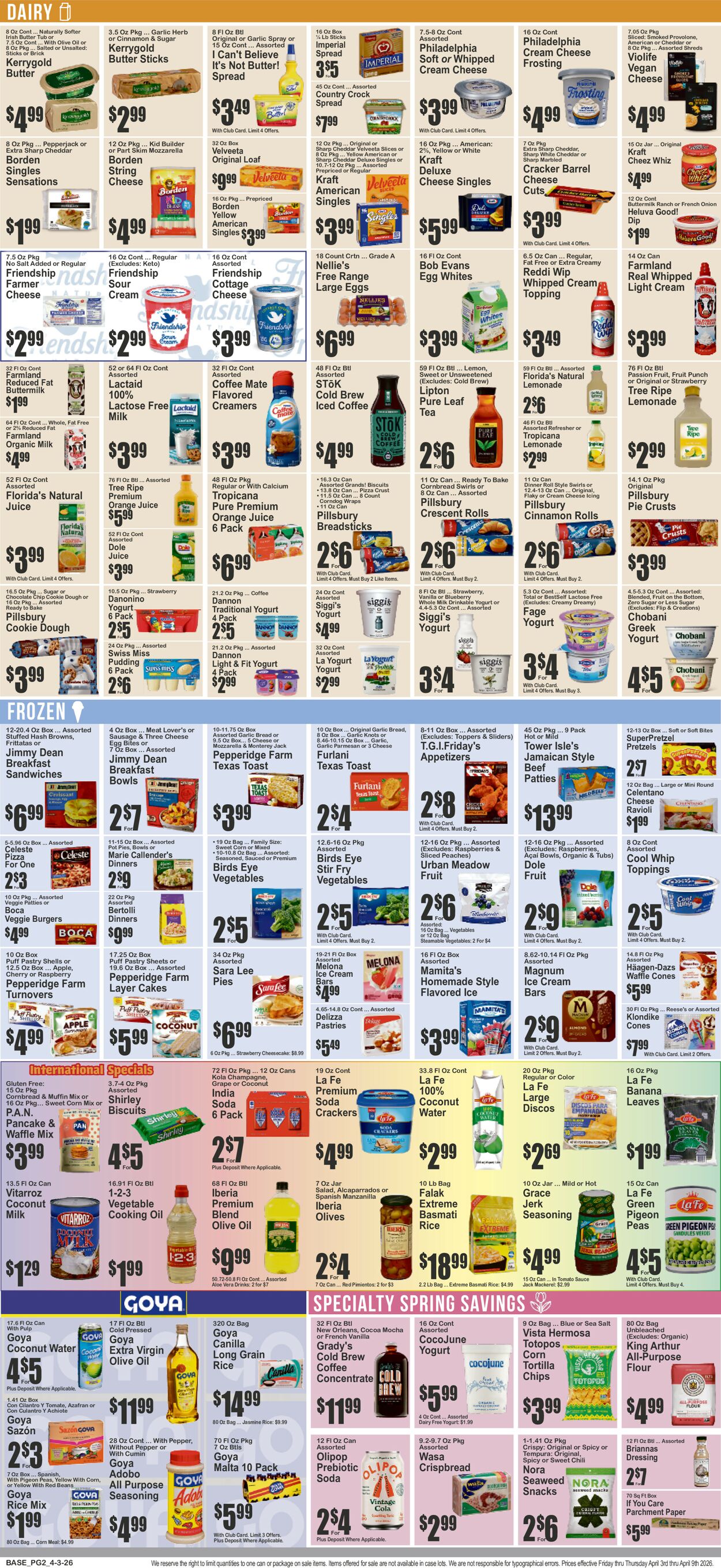 Catalogue Key Food from 04/03/2026