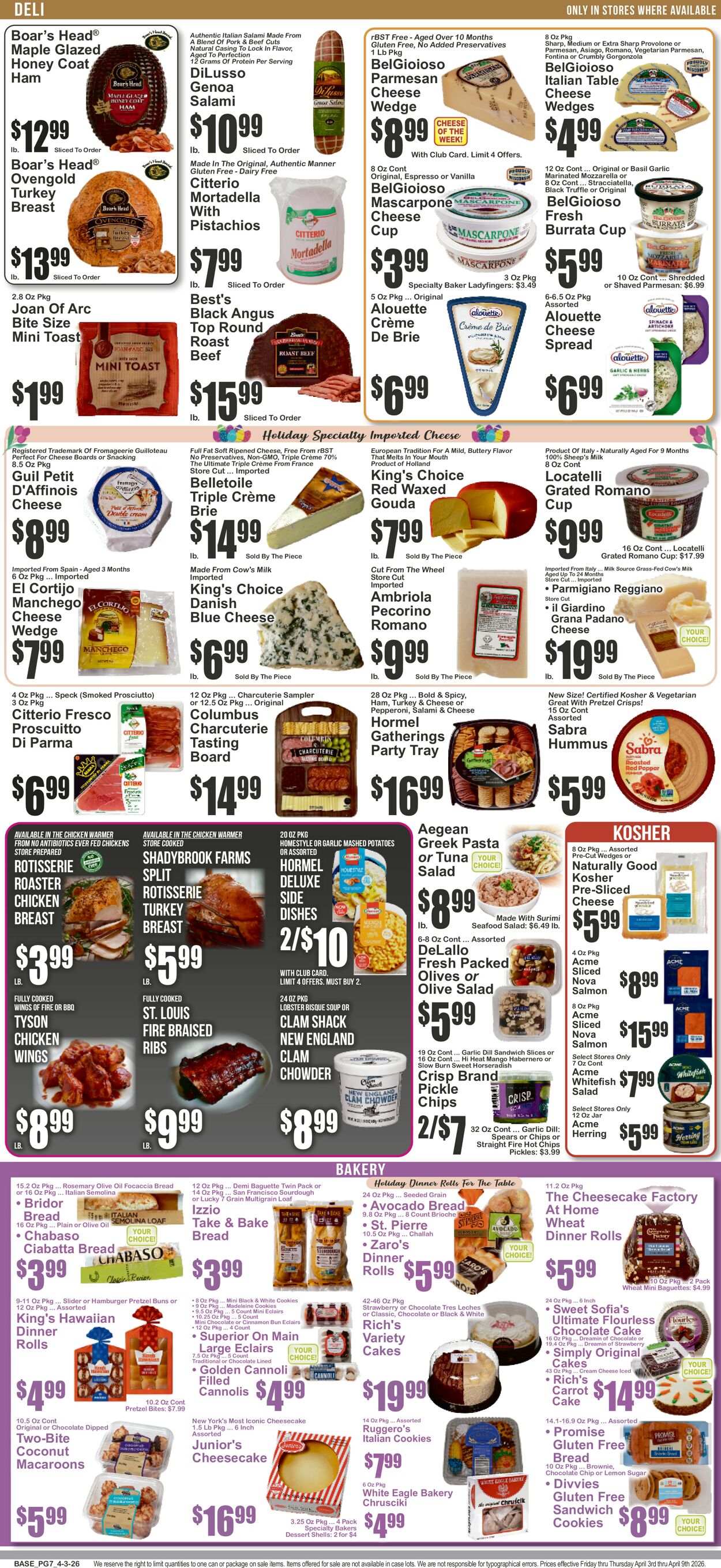 Catalogue Key Food from 04/03/2026