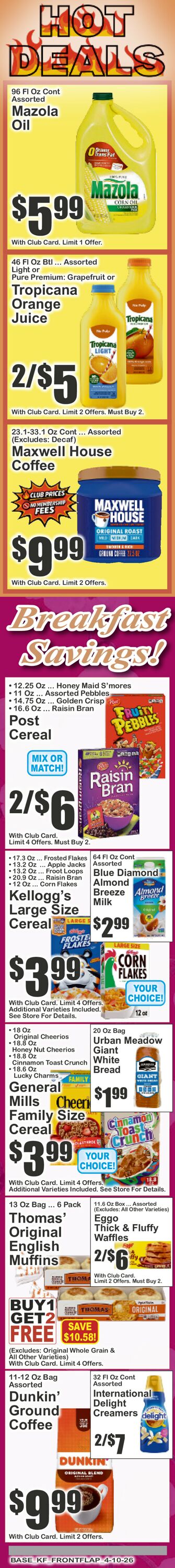 Catalogue Key Food from 04/10/2026