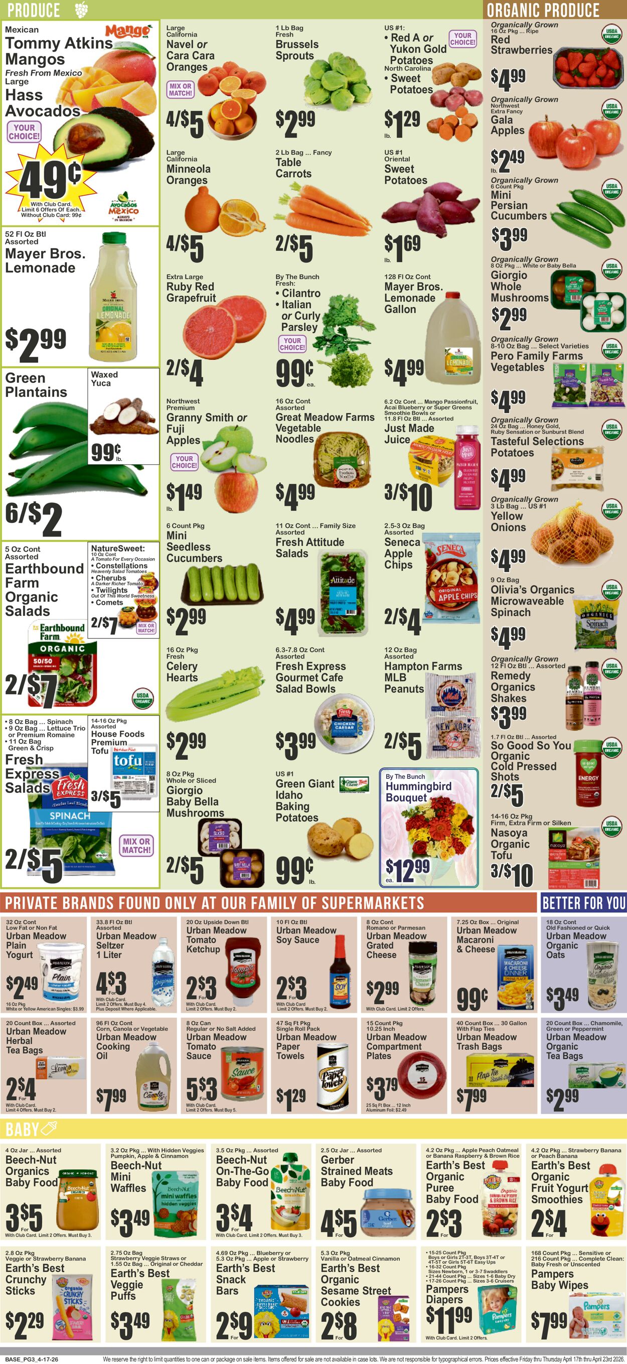 Catalogue Key Food from 04/17/2026