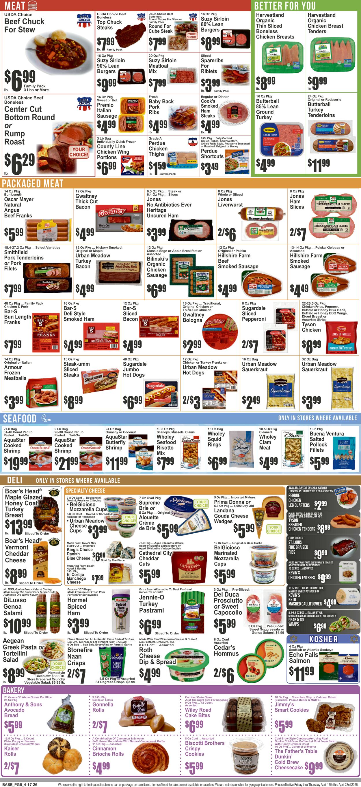 Catalogue Key Food from 04/17/2026