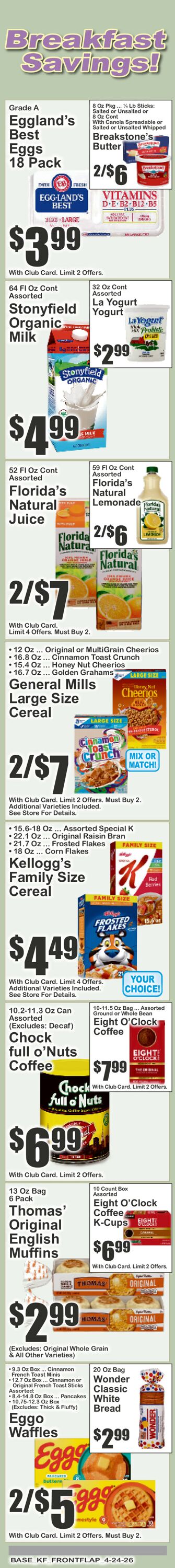 Catalogue Key Food from 04/24/2026