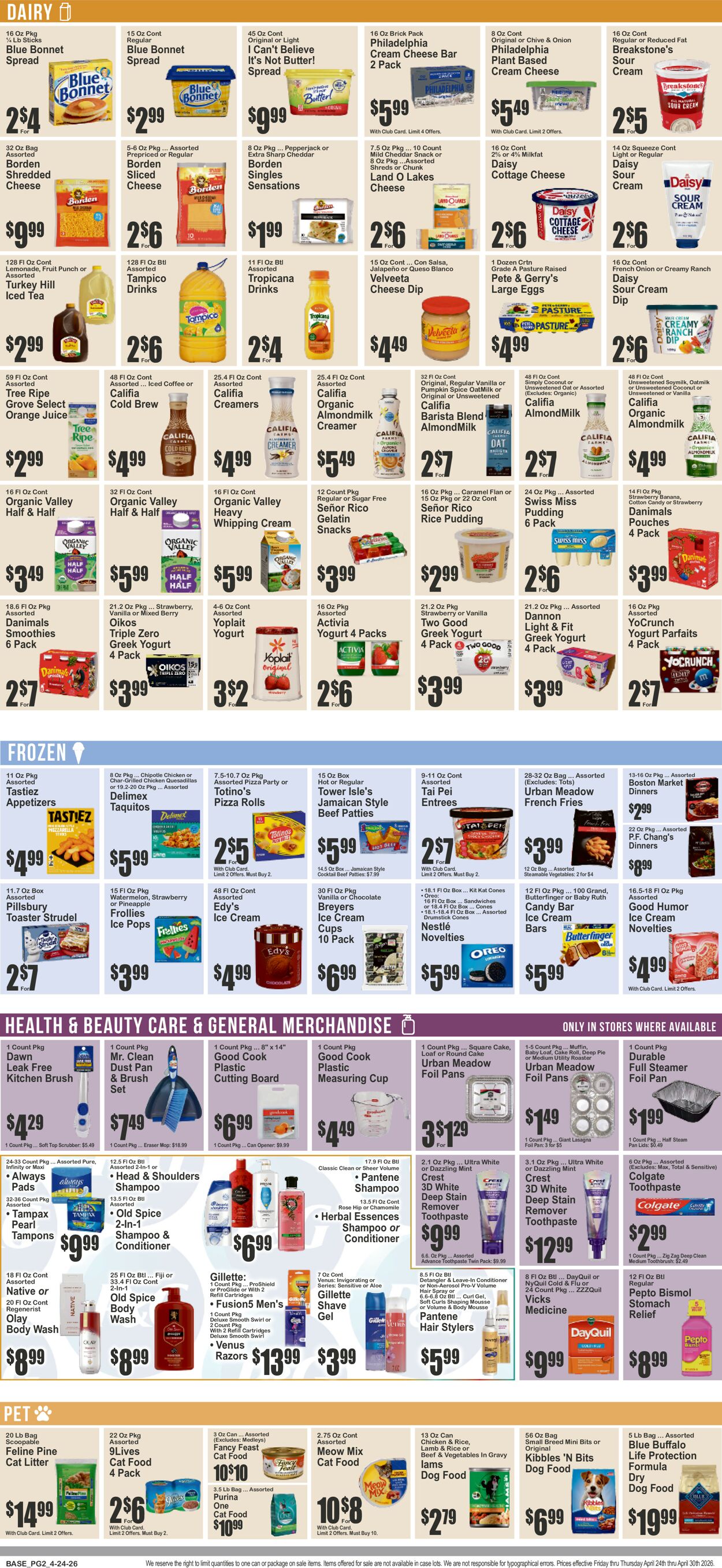 Catalogue Key Food from 04/24/2026