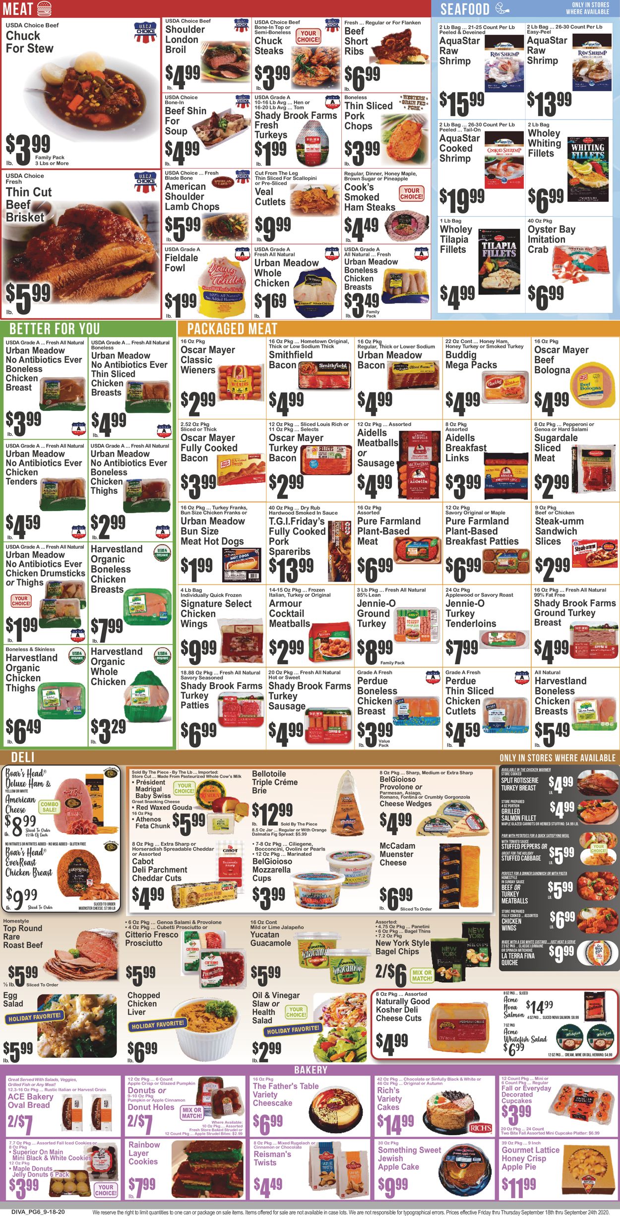 Catalogue Key Food from 09/18/2020