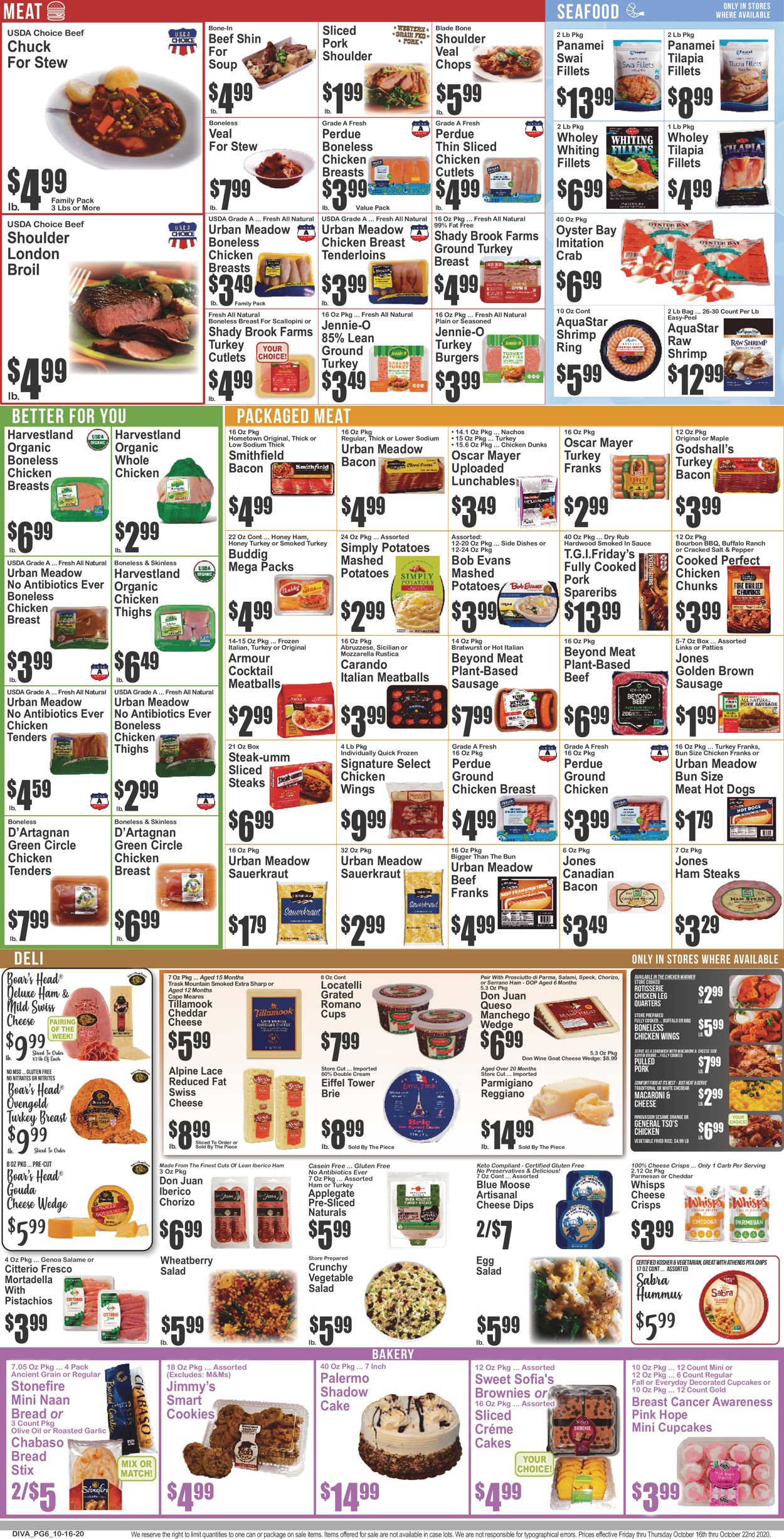 Catalogue Key Food from 10/16/2020