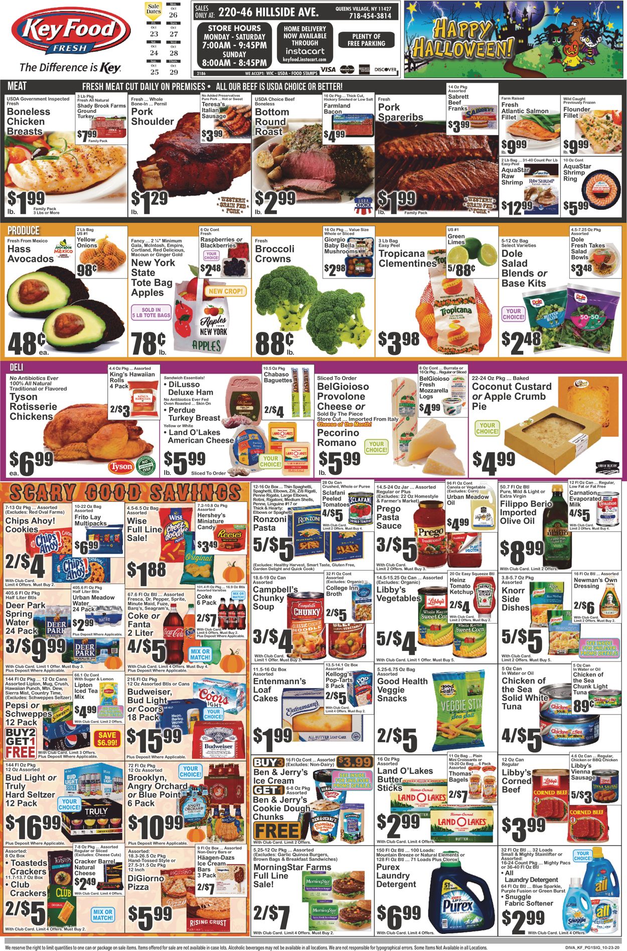 Catalogue Key Food from 10/23/2020