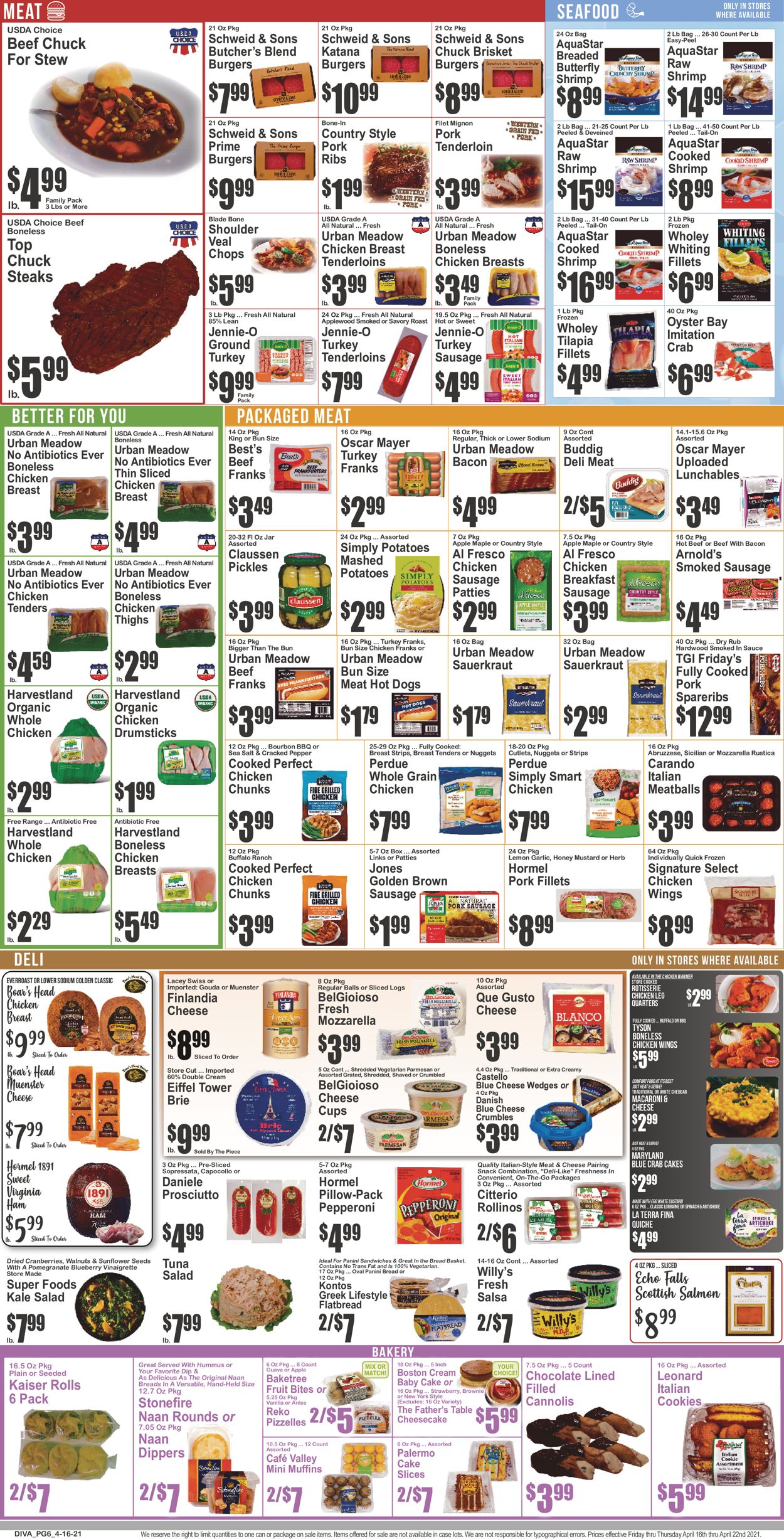 Catalogue Key Food from 04/16/2021