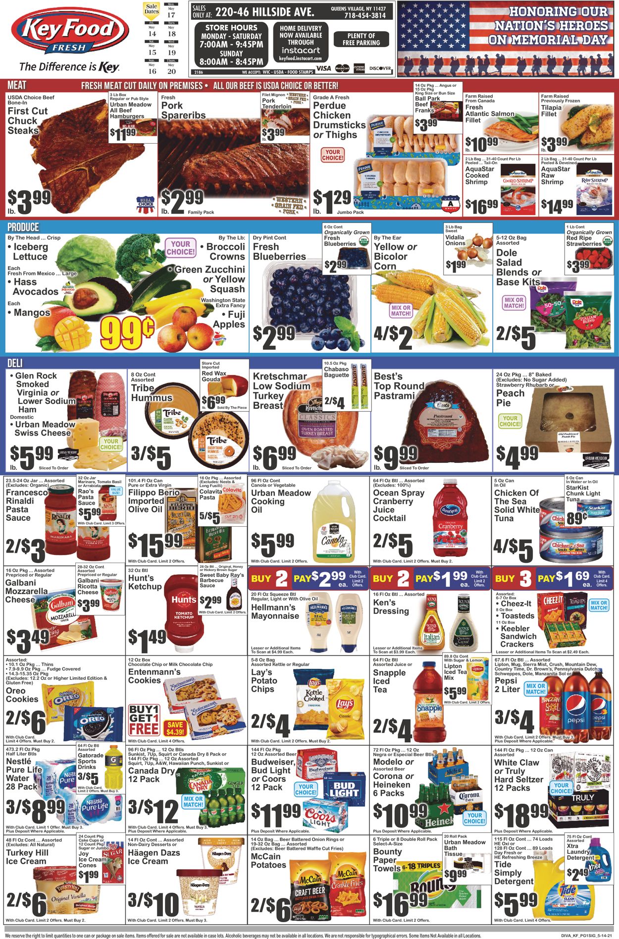 Catalogue Key Food from 05/14/2021