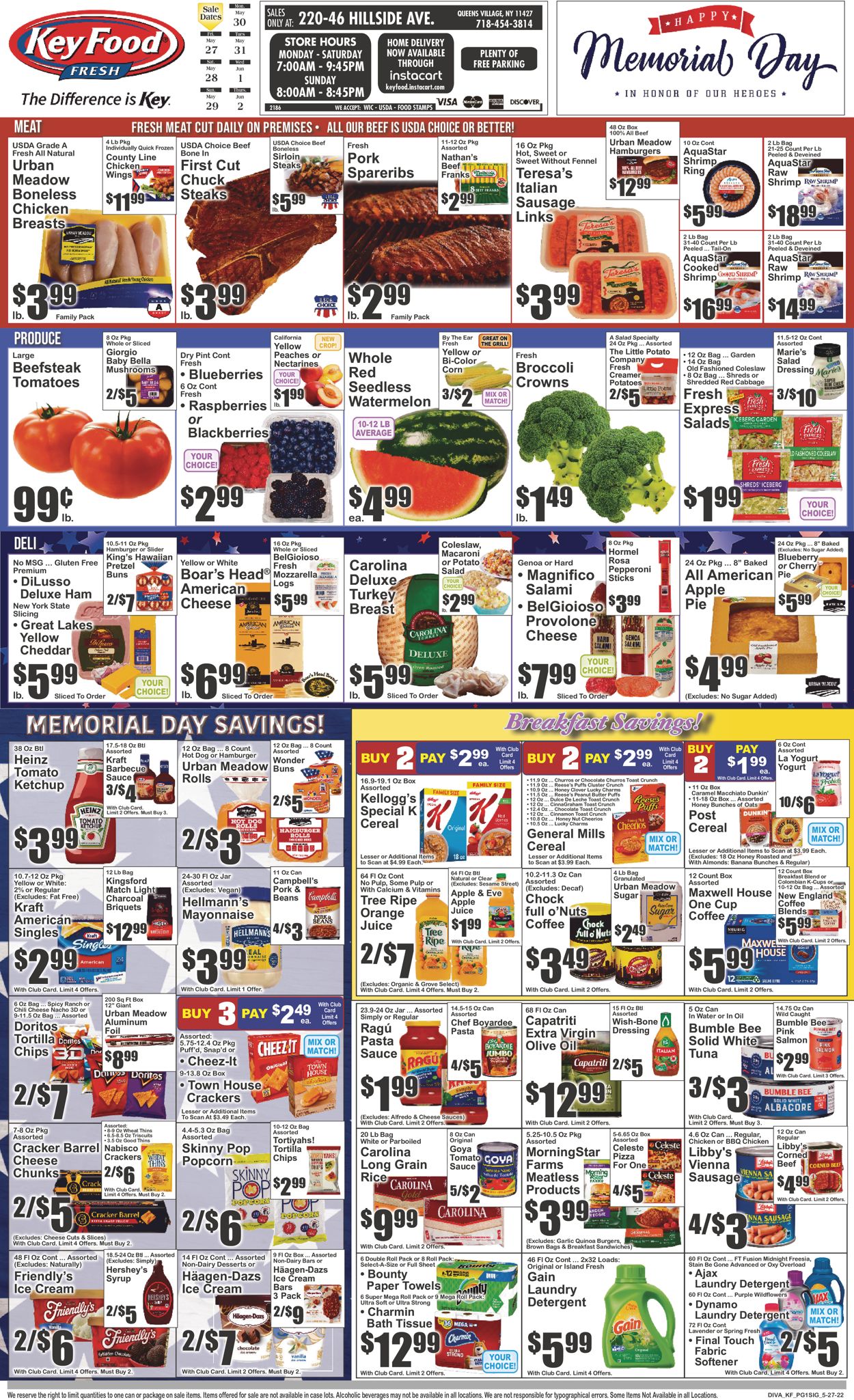 Catalogue Key Food from 05/27/2022