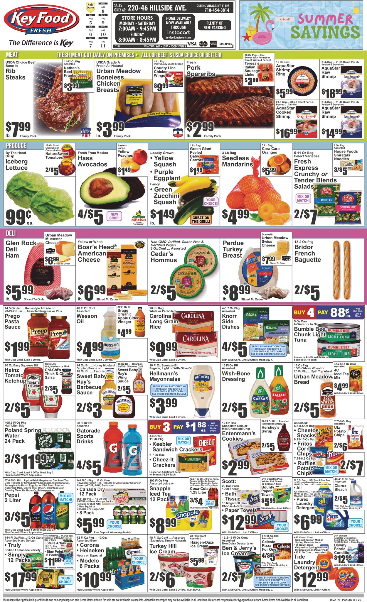 Catalogue Key Food from 08/05/2022