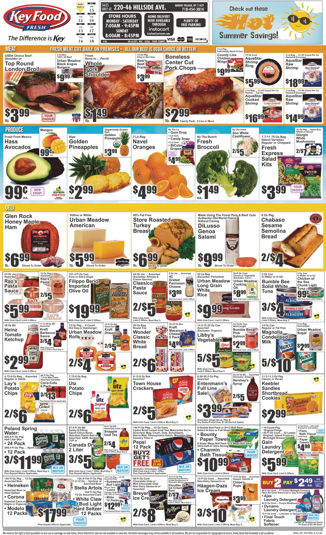 Catalogue Key Food from 08/12/2022