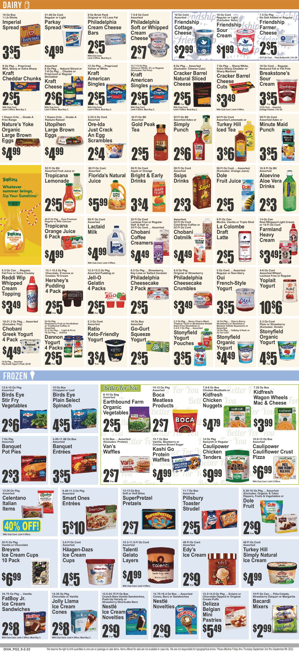 Catalogue Key Food from 09/02/2022