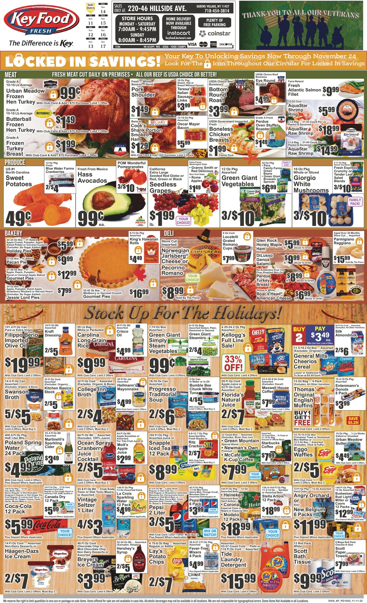 Catalogue Key Food from 11/11/2022