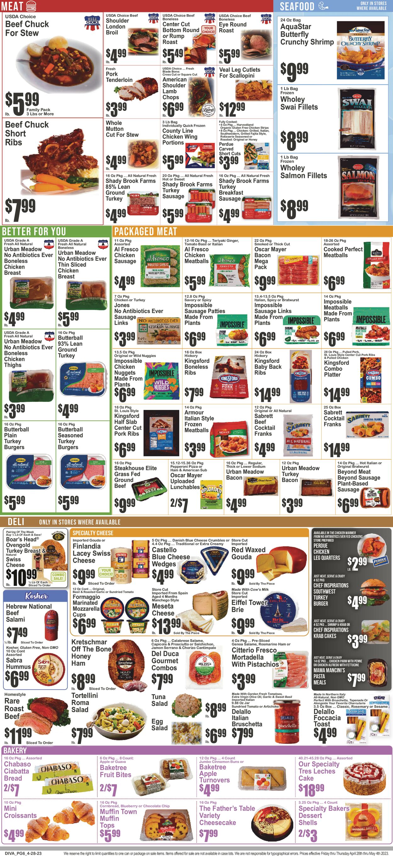 Catalogue Key Food from 04/28/2023