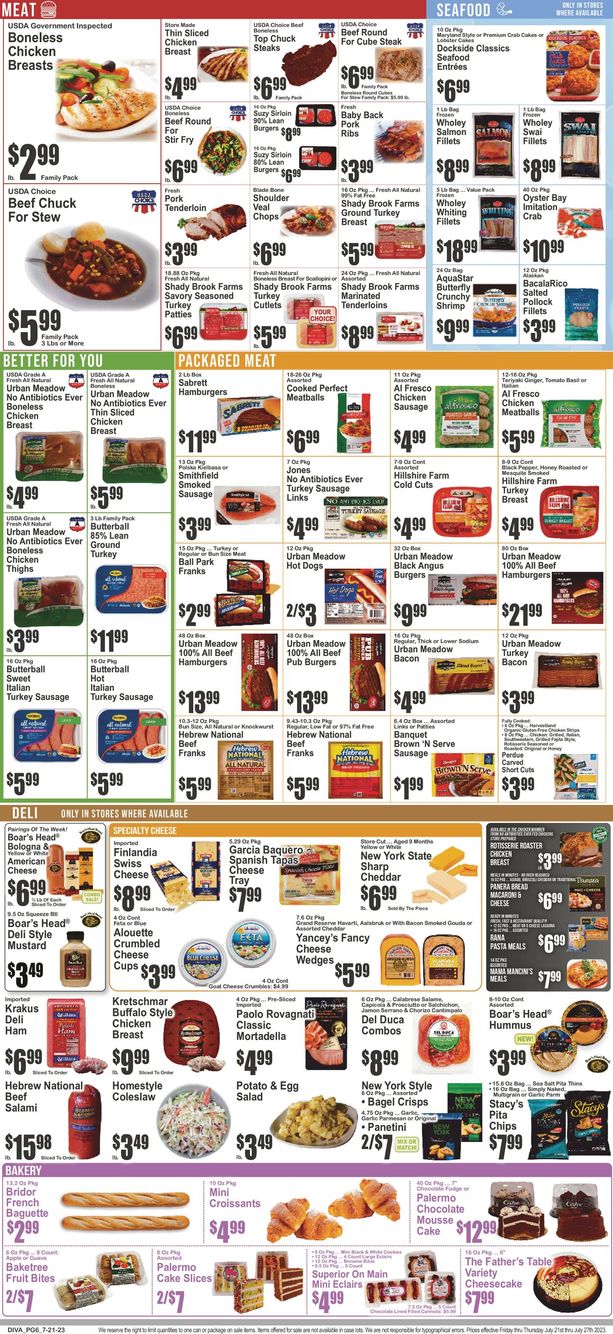 Catalogue Key Food from 07/21/2023