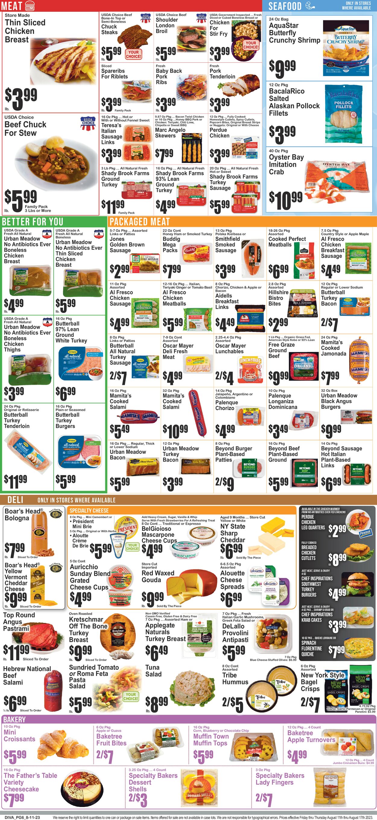 Catalogue Key Food from 08/11/2023