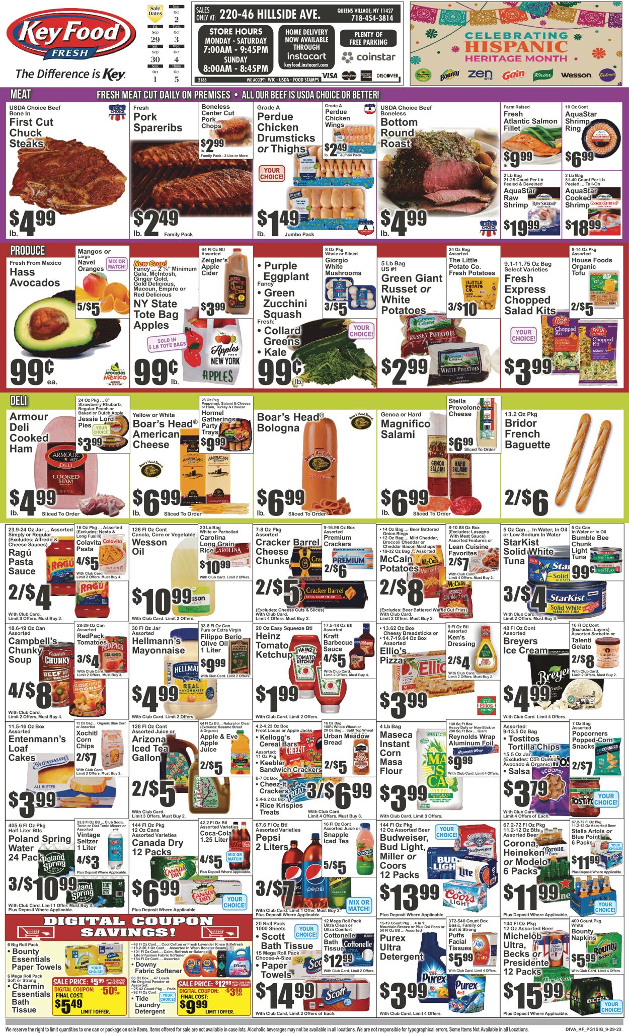 Catalogue Key Food from 09/29/2023