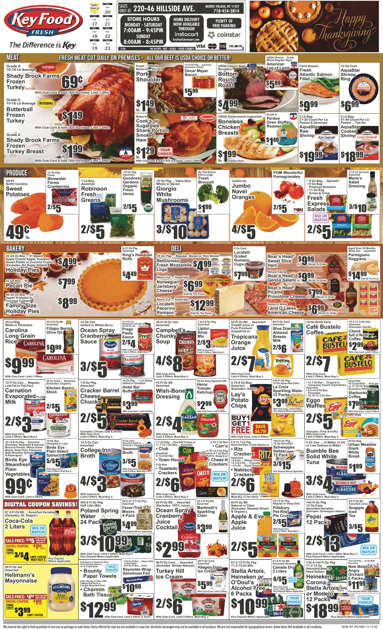 Catalogue Key Food from 11/17/2023