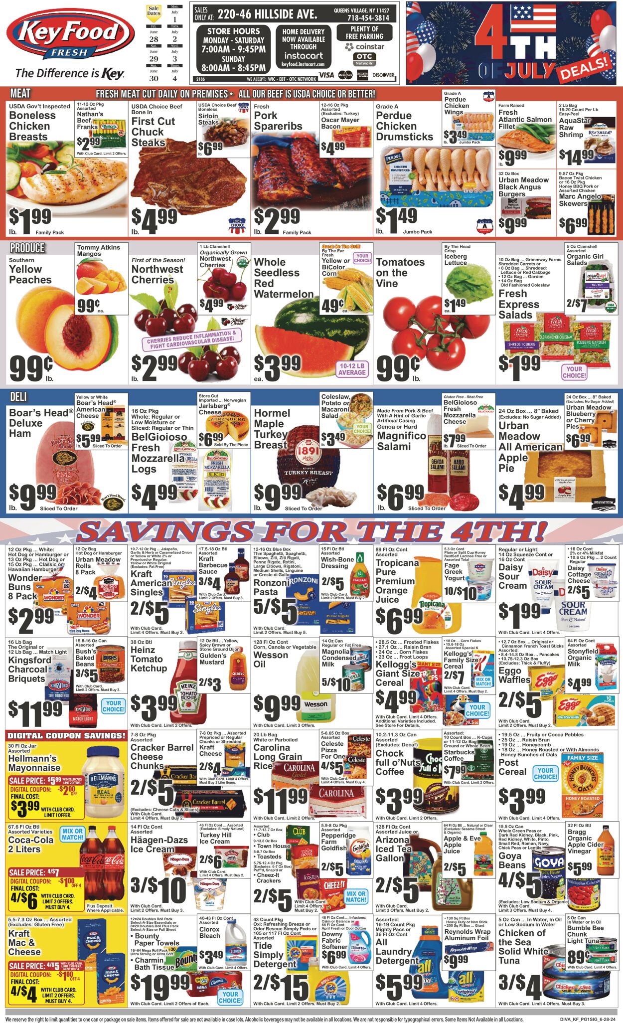 Catalogue Key Food from 06/28/2024