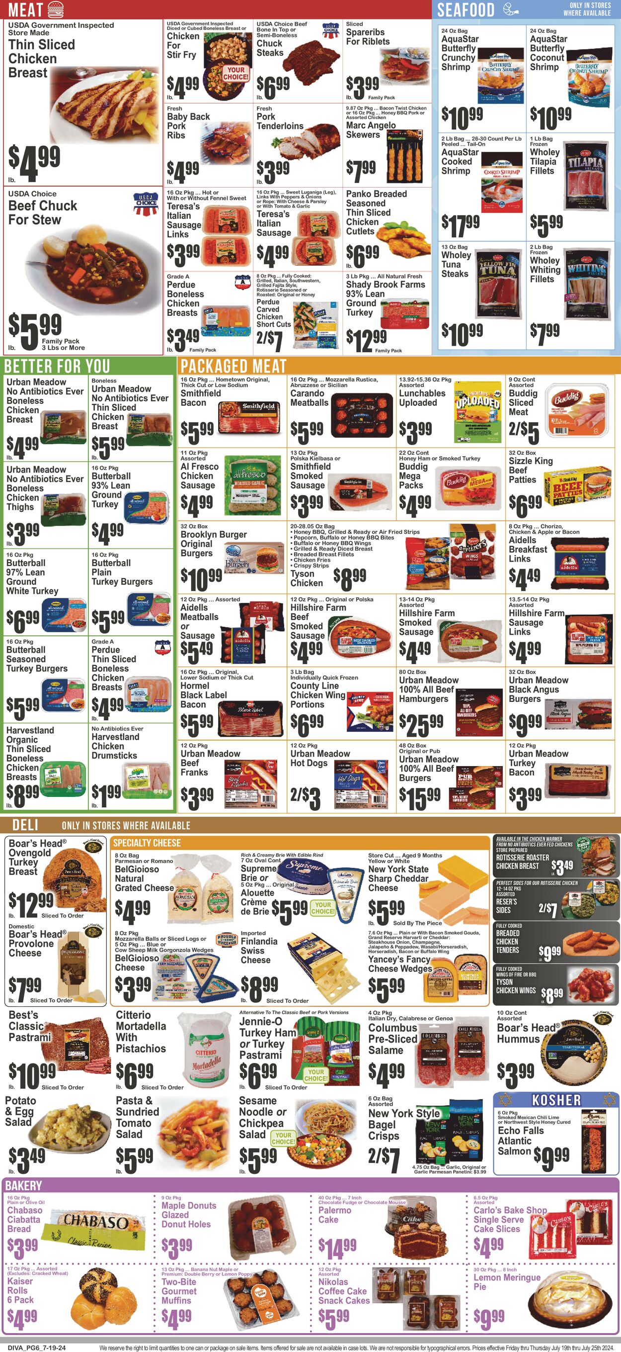 Catalogue Key Food from 07/19/2024