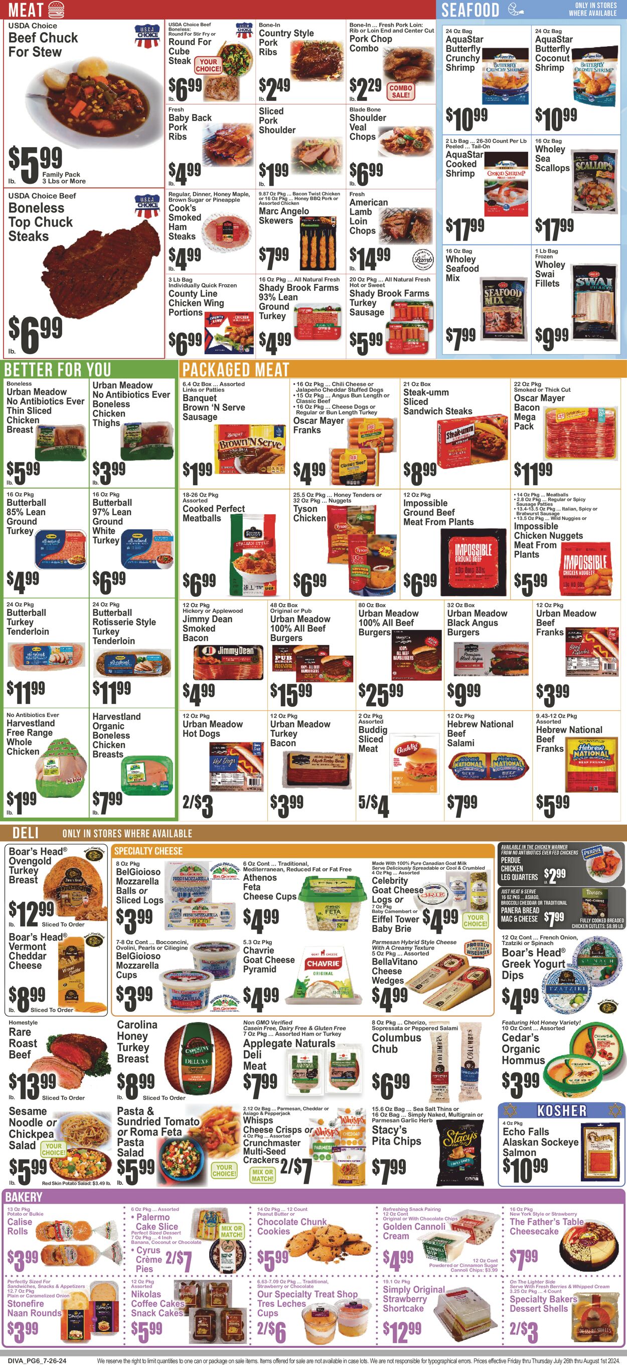 Catalogue Key Food from 07/26/2024