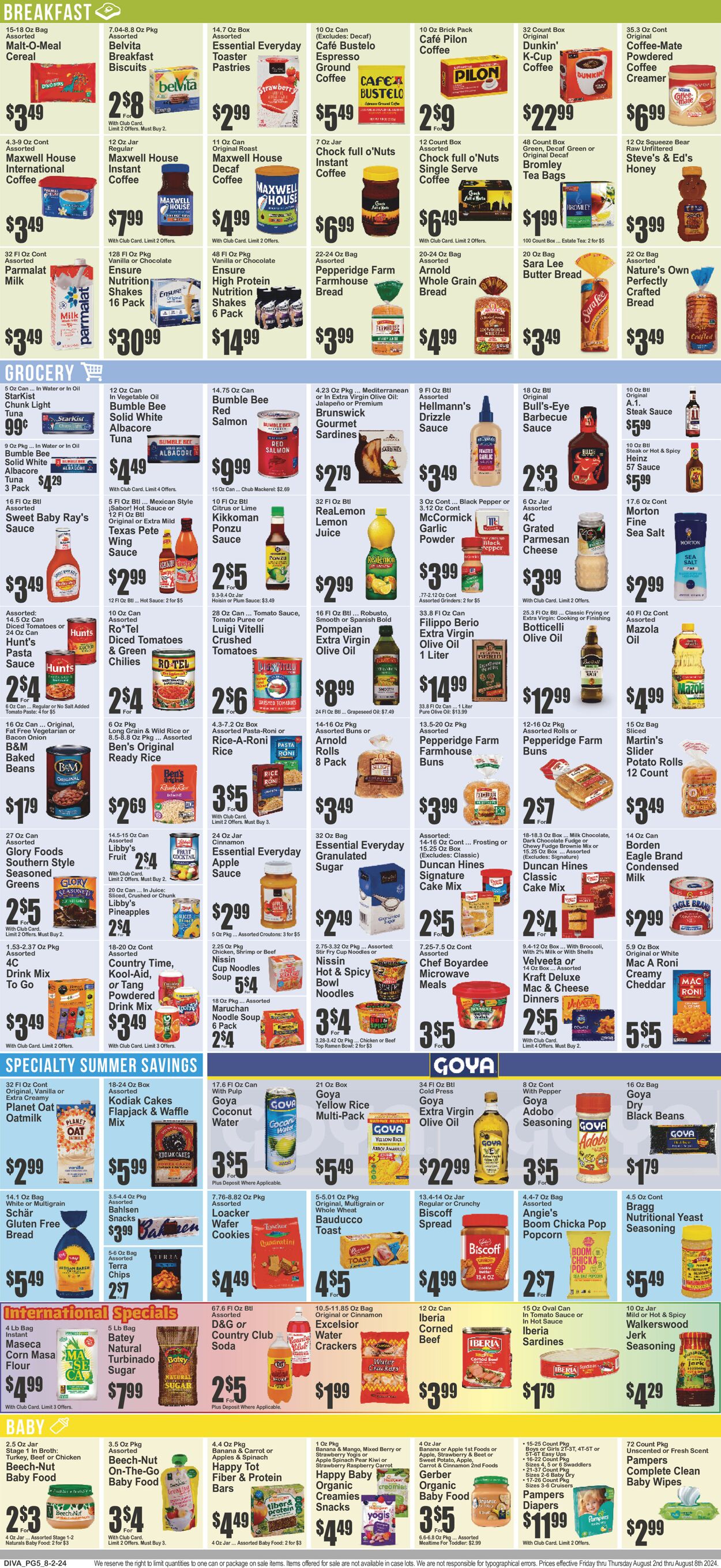 Catalogue Key Food from 08/02/2024