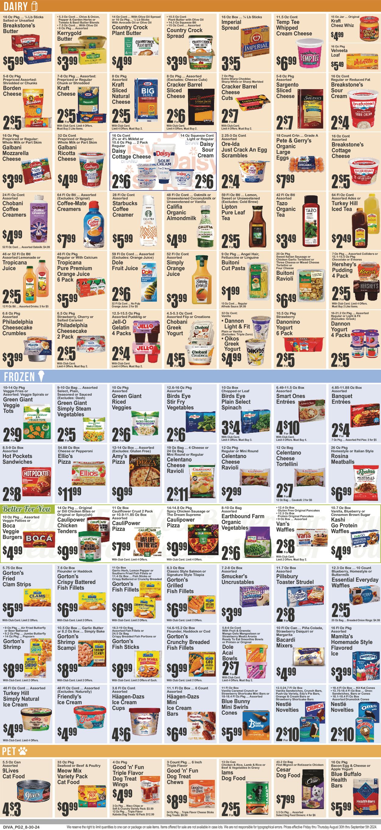 Catalogue Key Food from 08/30/2024