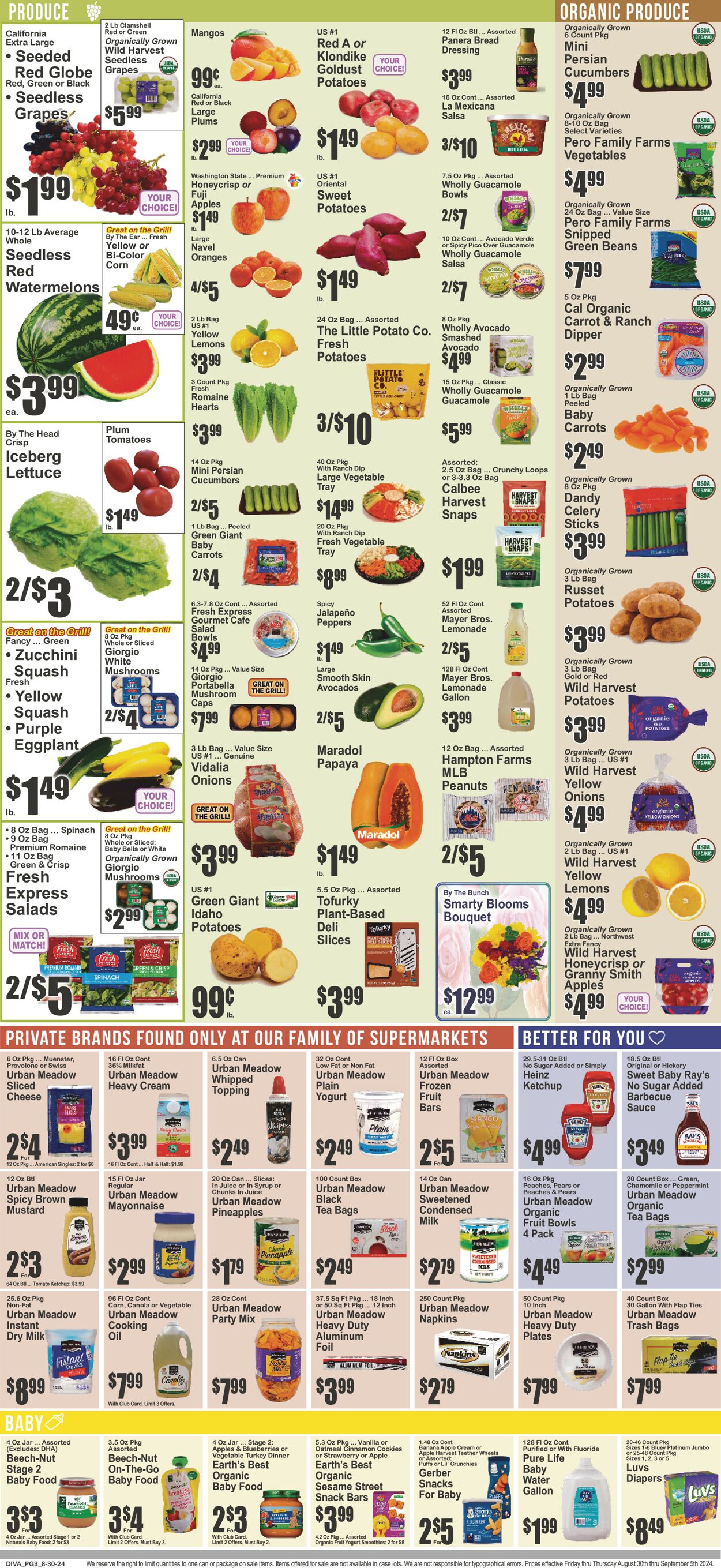 Catalogue Key Food from 08/30/2024