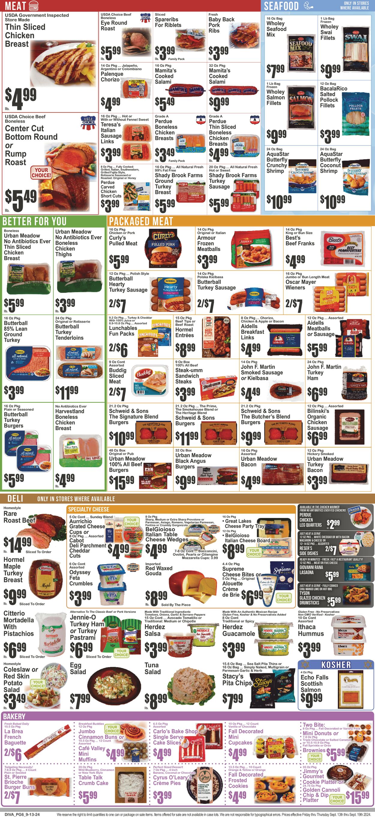 Catalogue Key Food from 09/13/2024