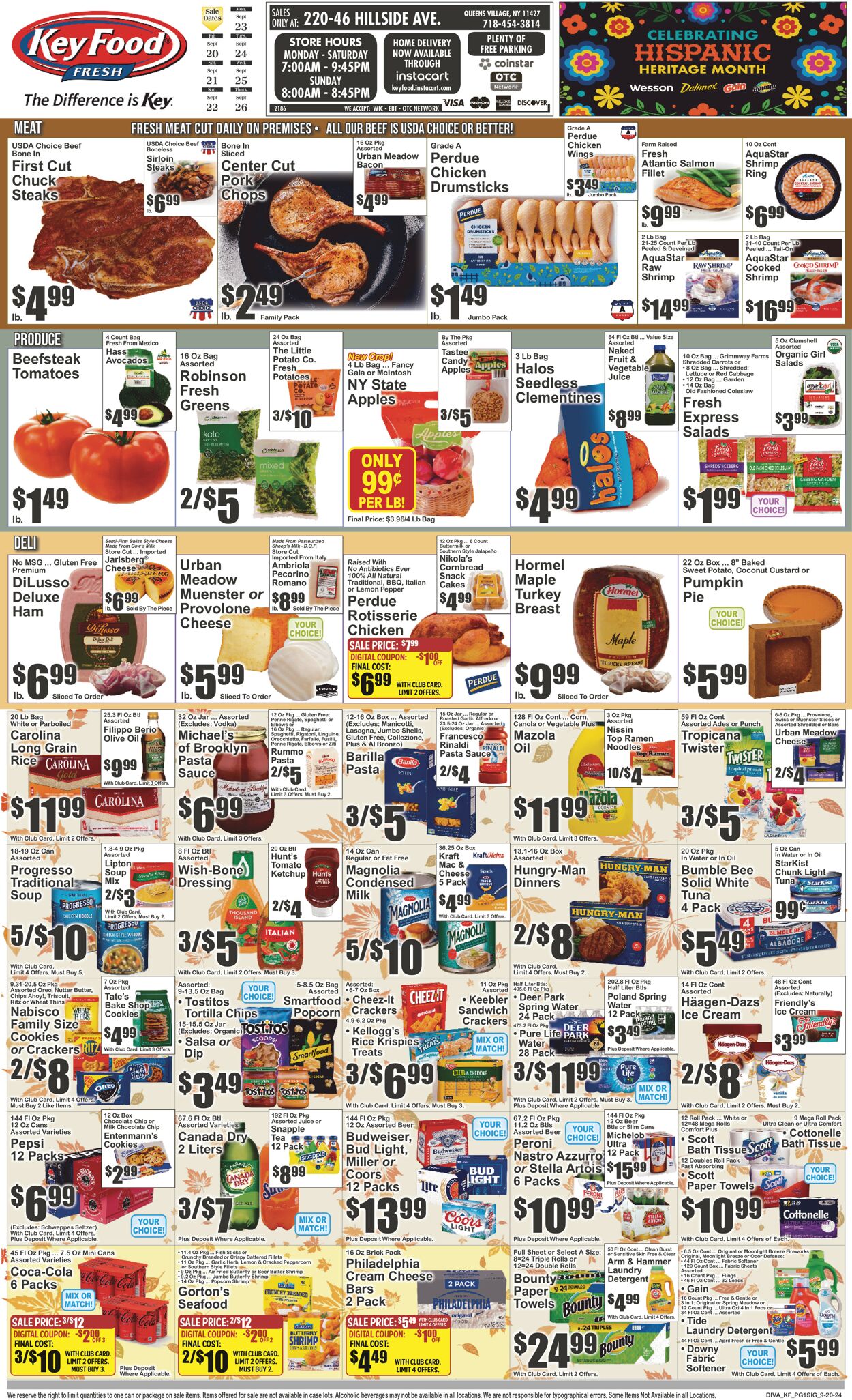 Catalogue Key Food from 09/20/2024