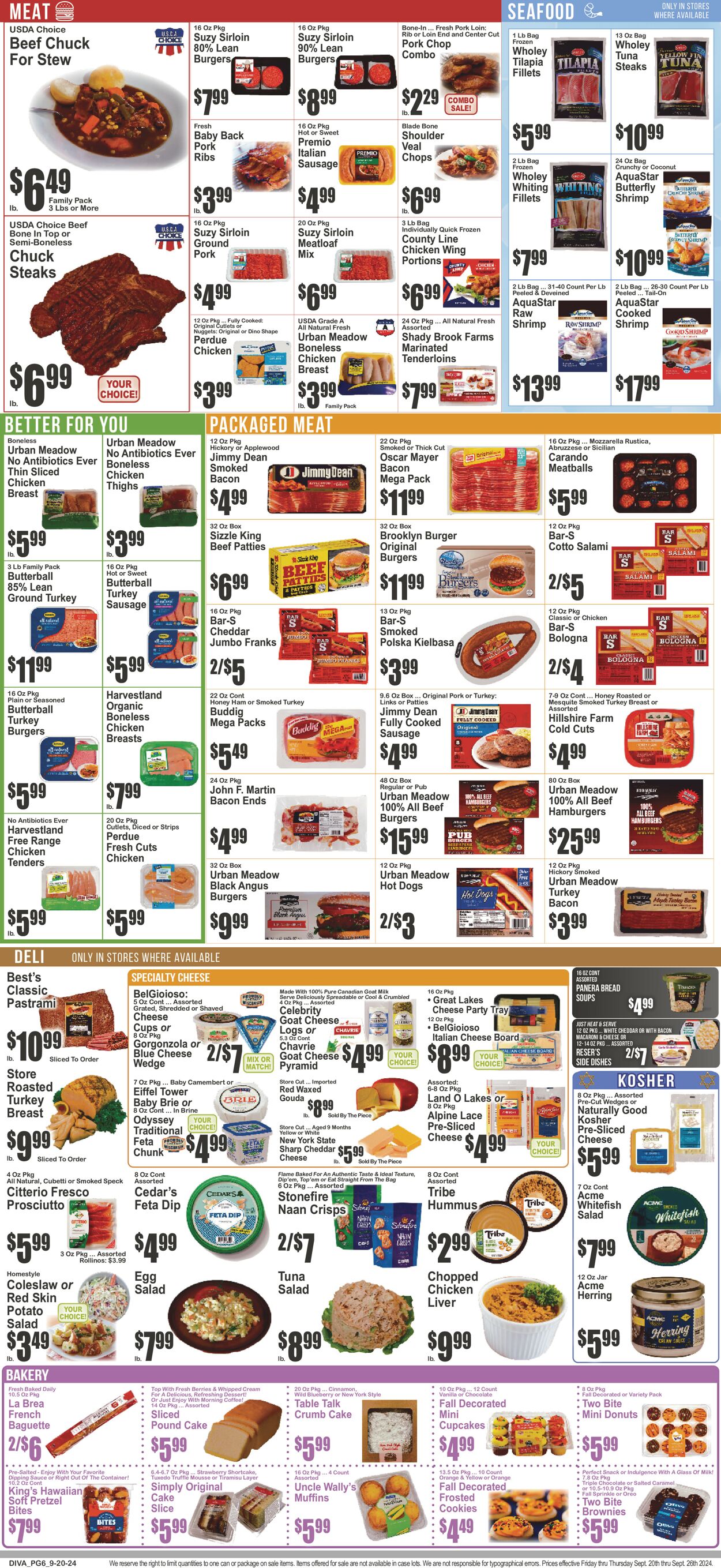 Catalogue Key Food from 09/20/2024