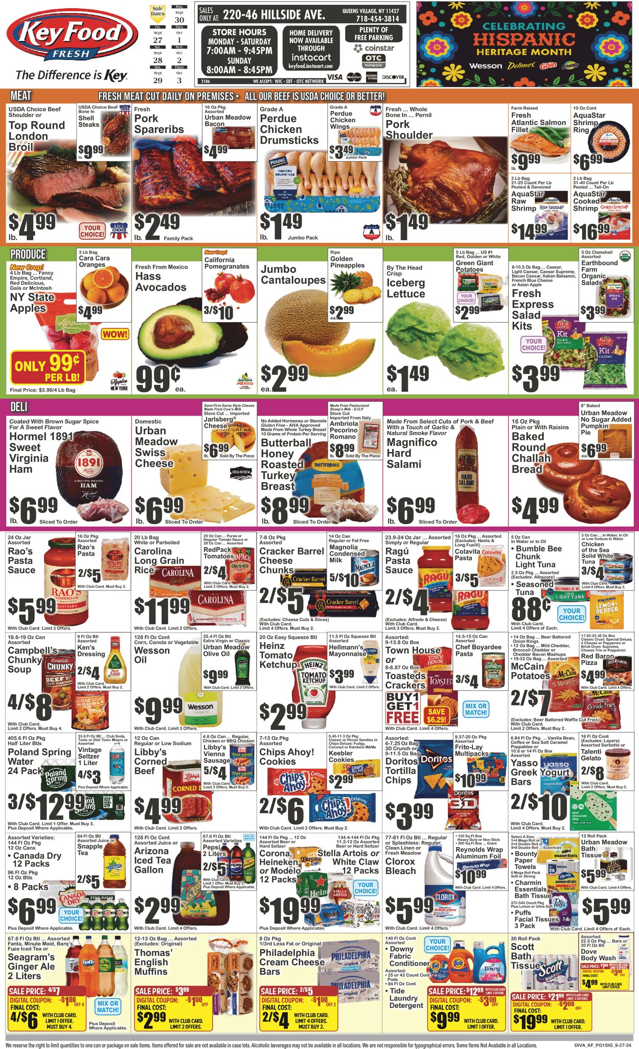 Catalogue Key Food from 09/27/2024