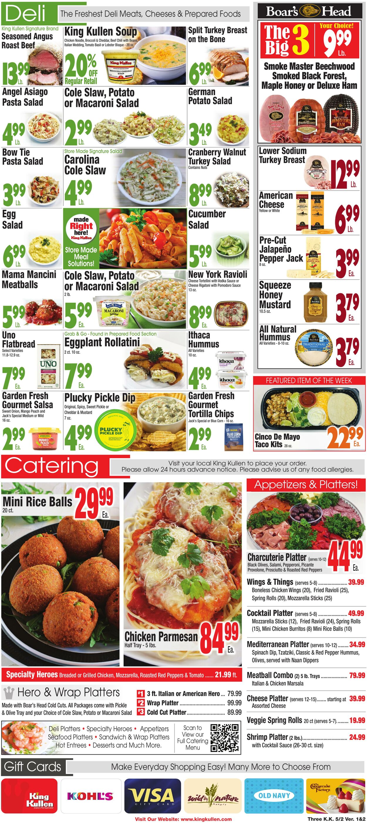 Catalogue King Kullen from 05/01/2025