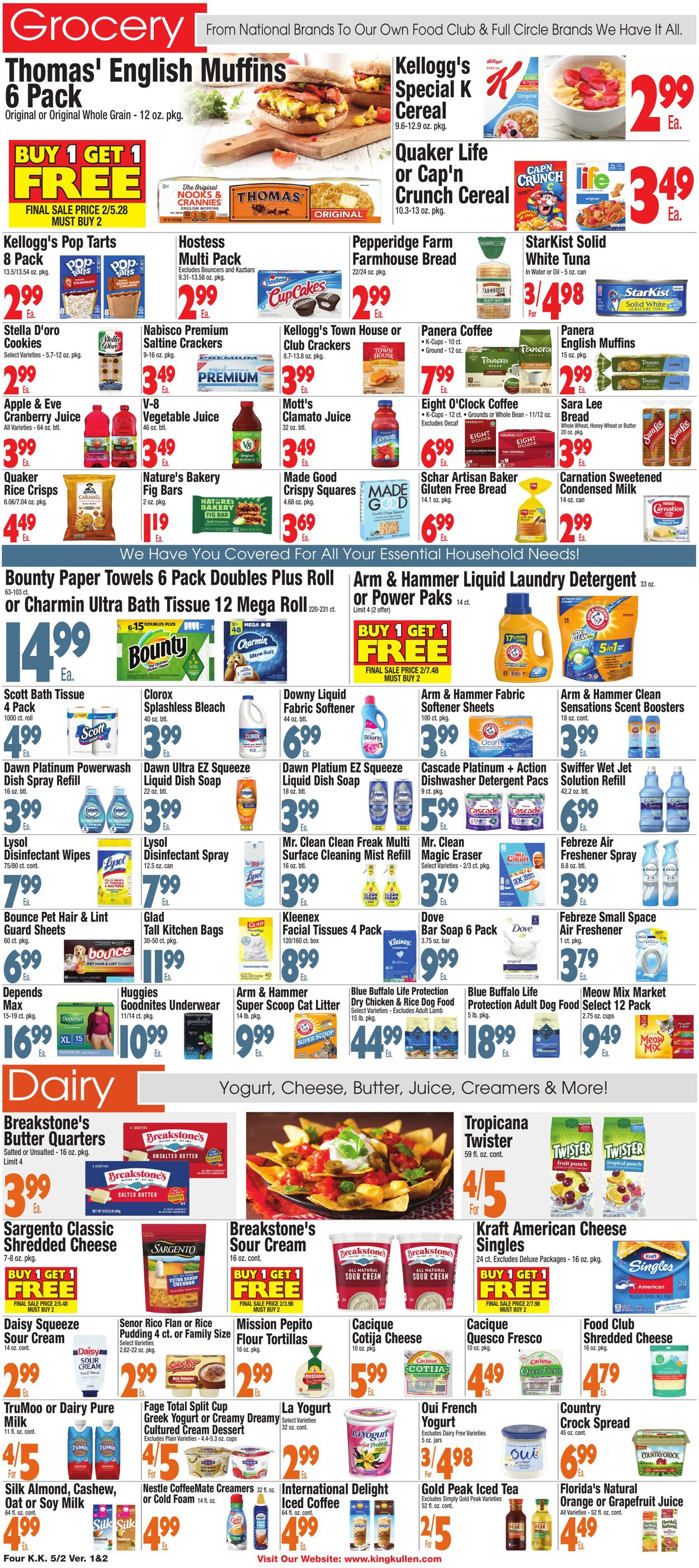 Catalogue King Kullen from 05/01/2025
