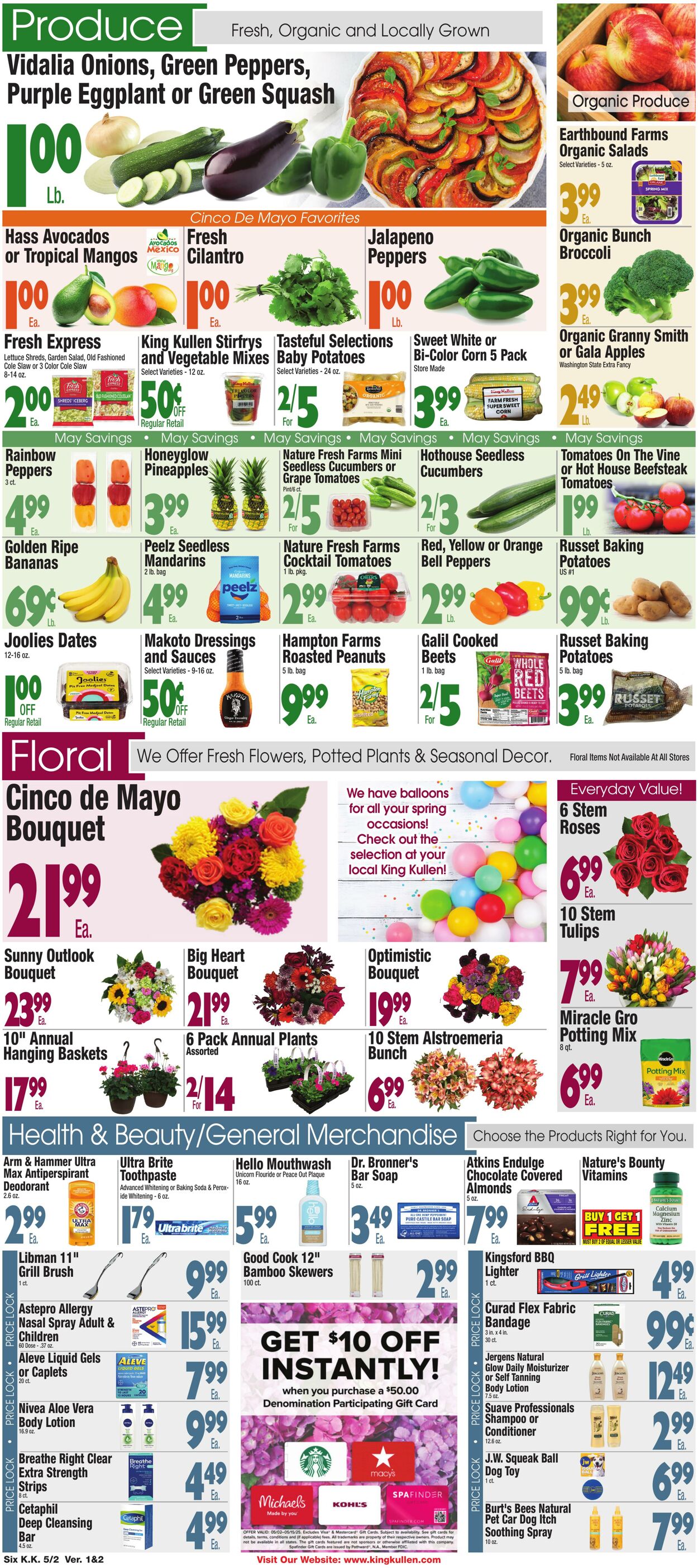 Catalogue King Kullen from 05/01/2025