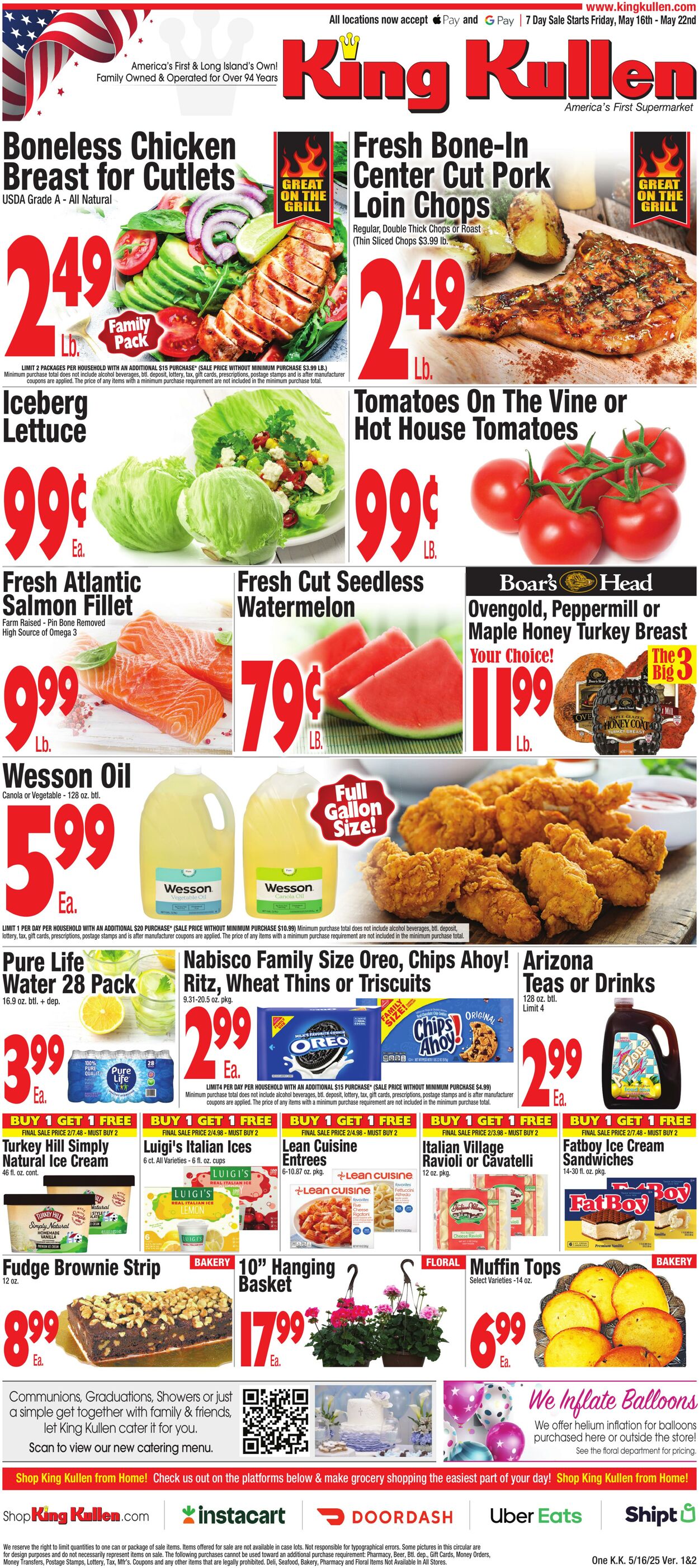 Catalogue King Kullen from 05/15/2025