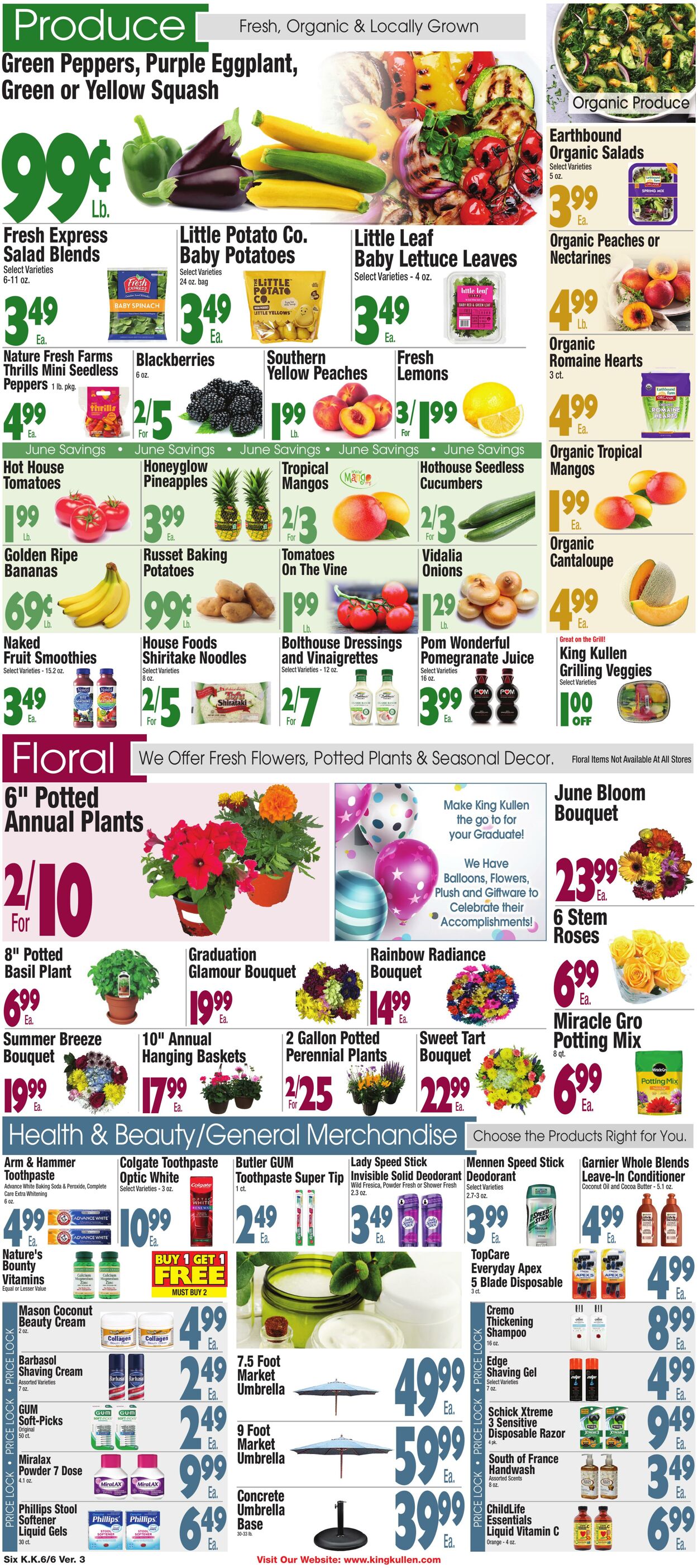 Catalogue King Kullen from 06/05/2025