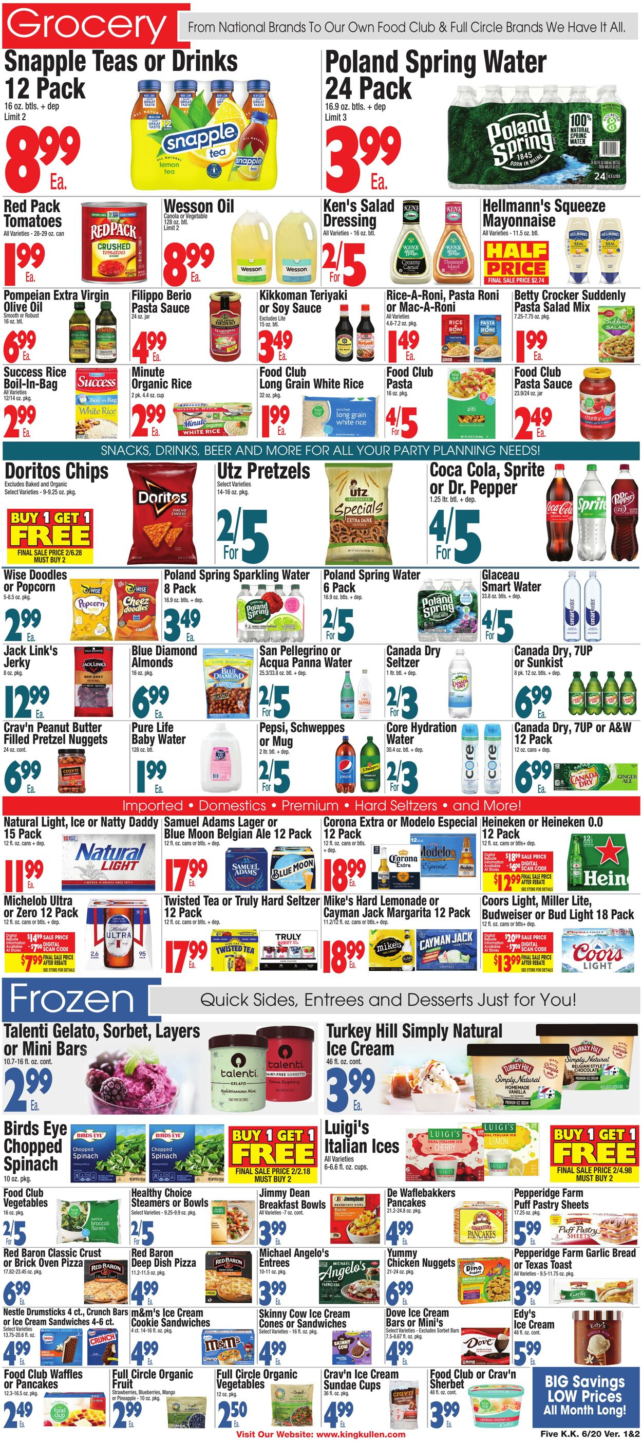 Catalogue King Kullen from 06/19/2025
