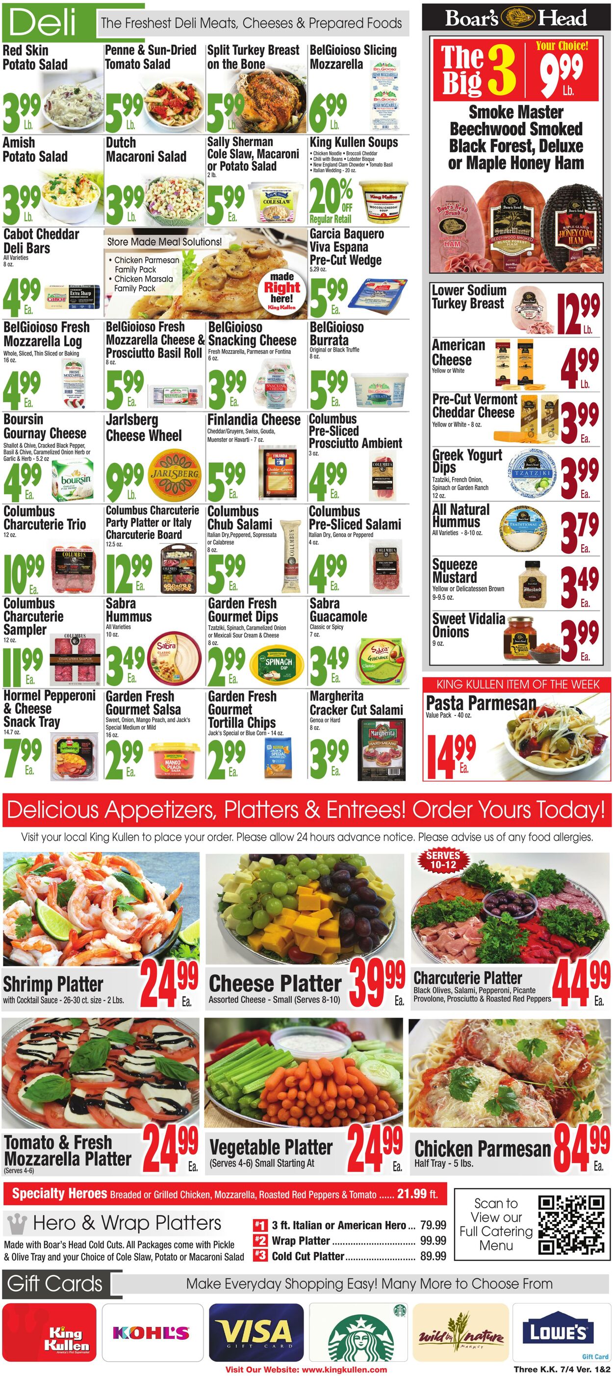 Catalogue King Kullen from 07/03/2025