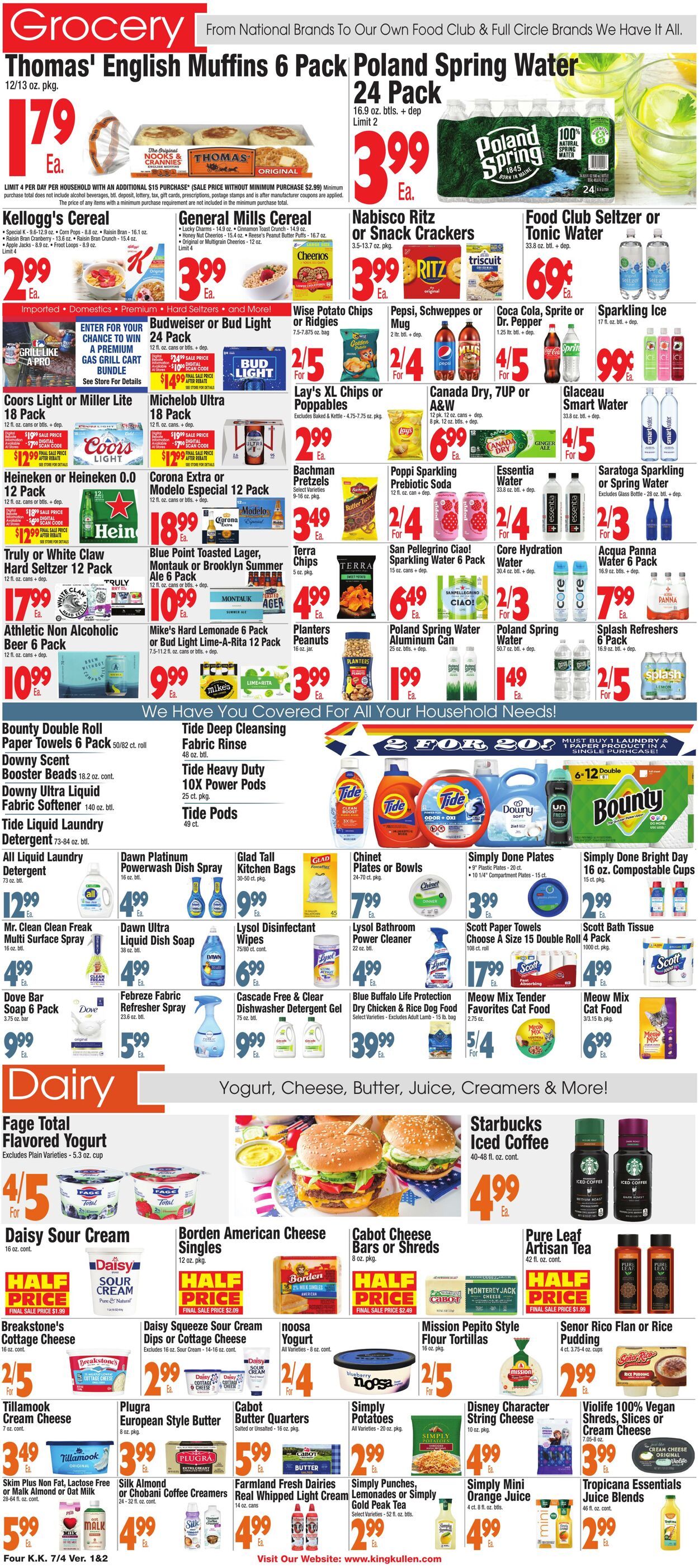 Catalogue King Kullen from 07/03/2025