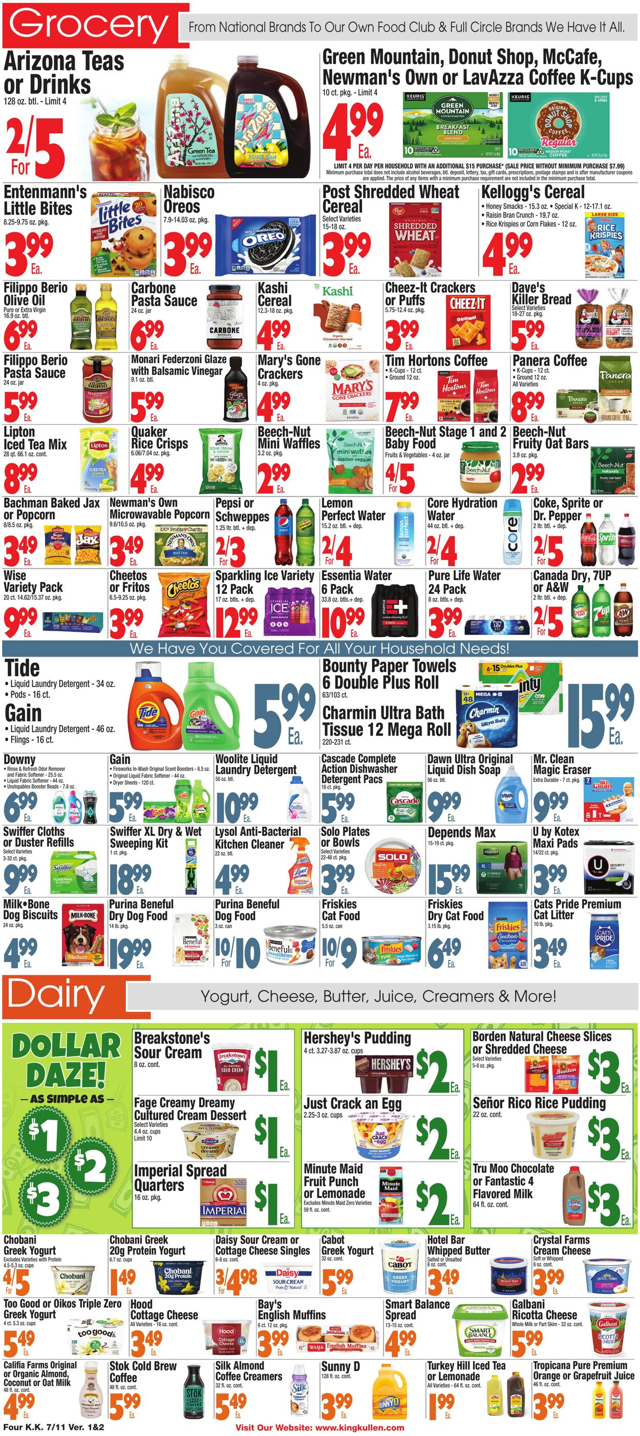 Catalogue King Kullen from 07/10/2025