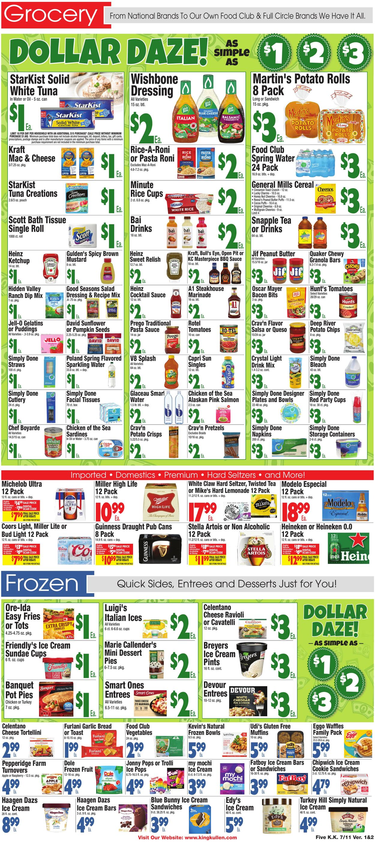Catalogue King Kullen from 07/10/2025