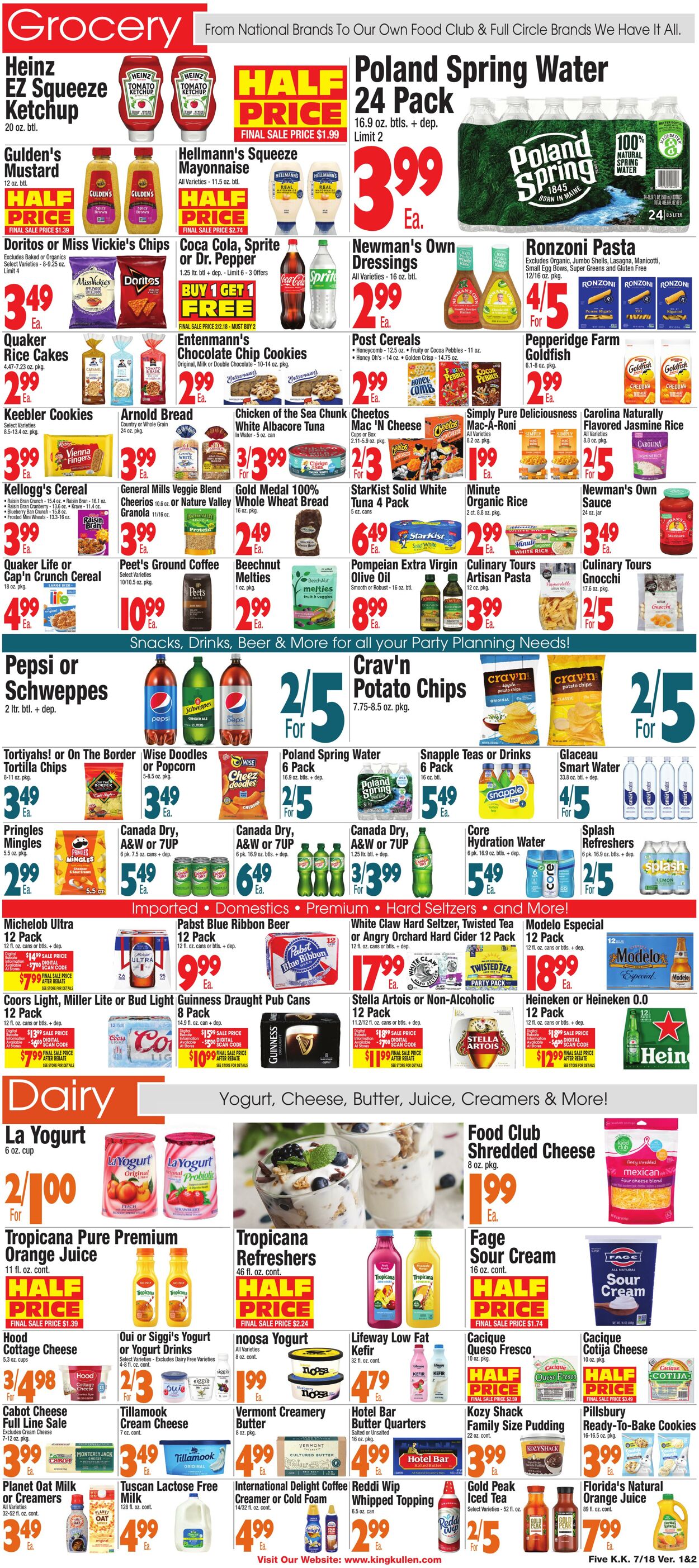 Catalogue King Kullen from 07/17/2025