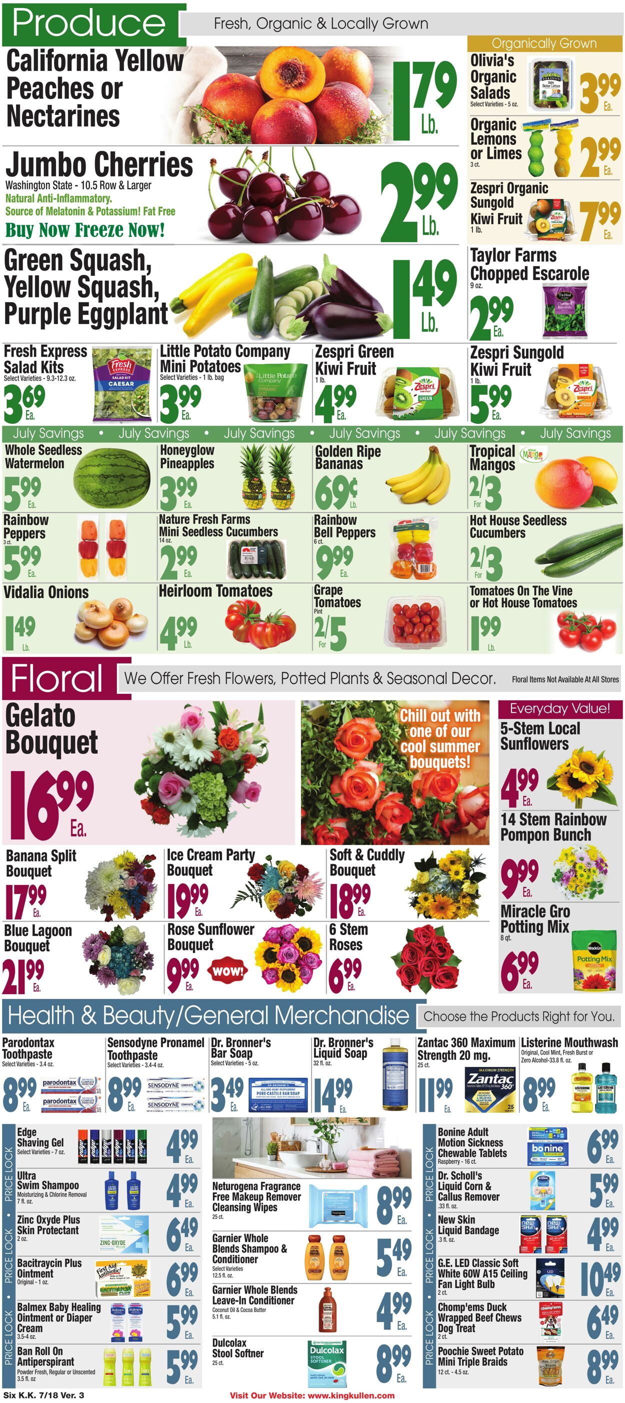 Catalogue King Kullen from 07/17/2025